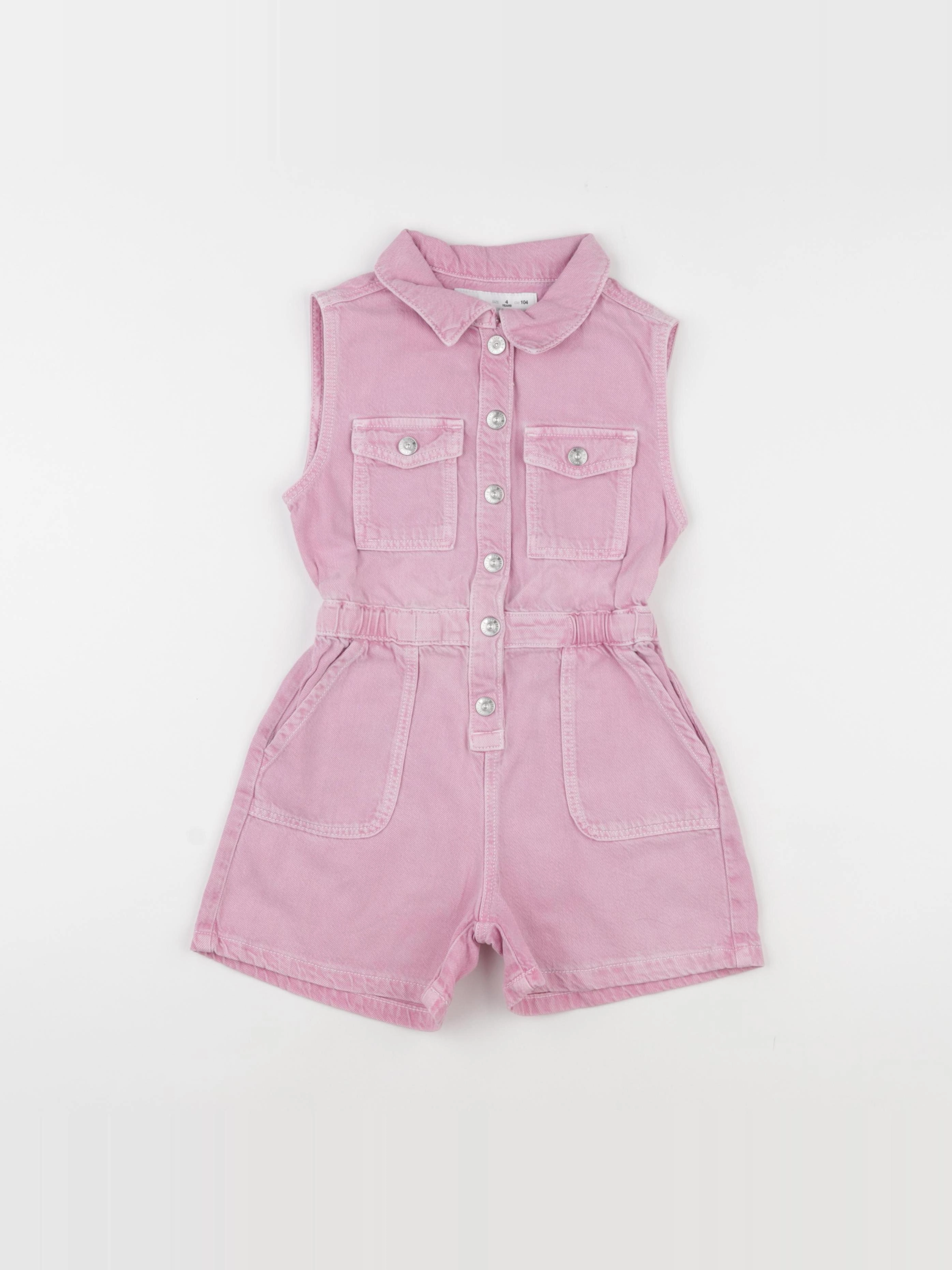 Zara - combinaison rose - 4 ans