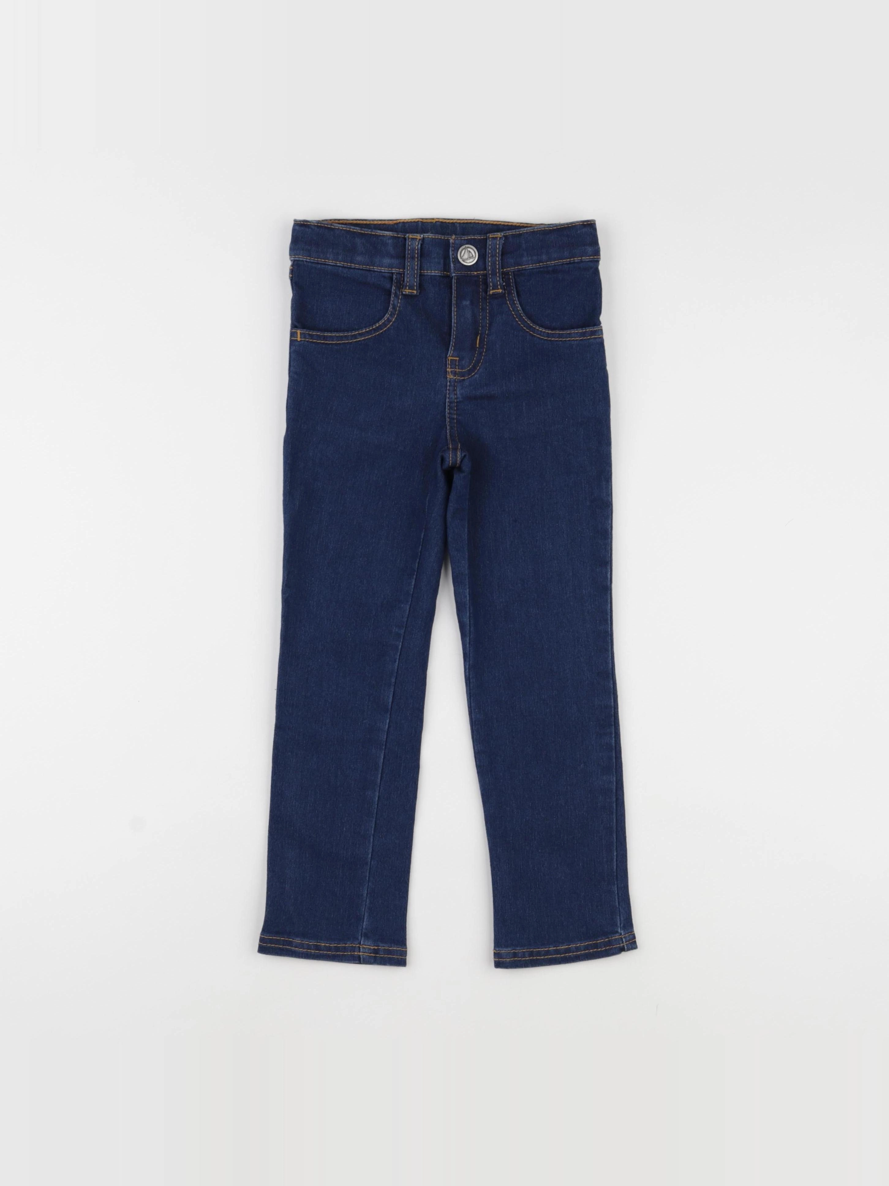 Petit Bateau - jean bleu - 4 ans