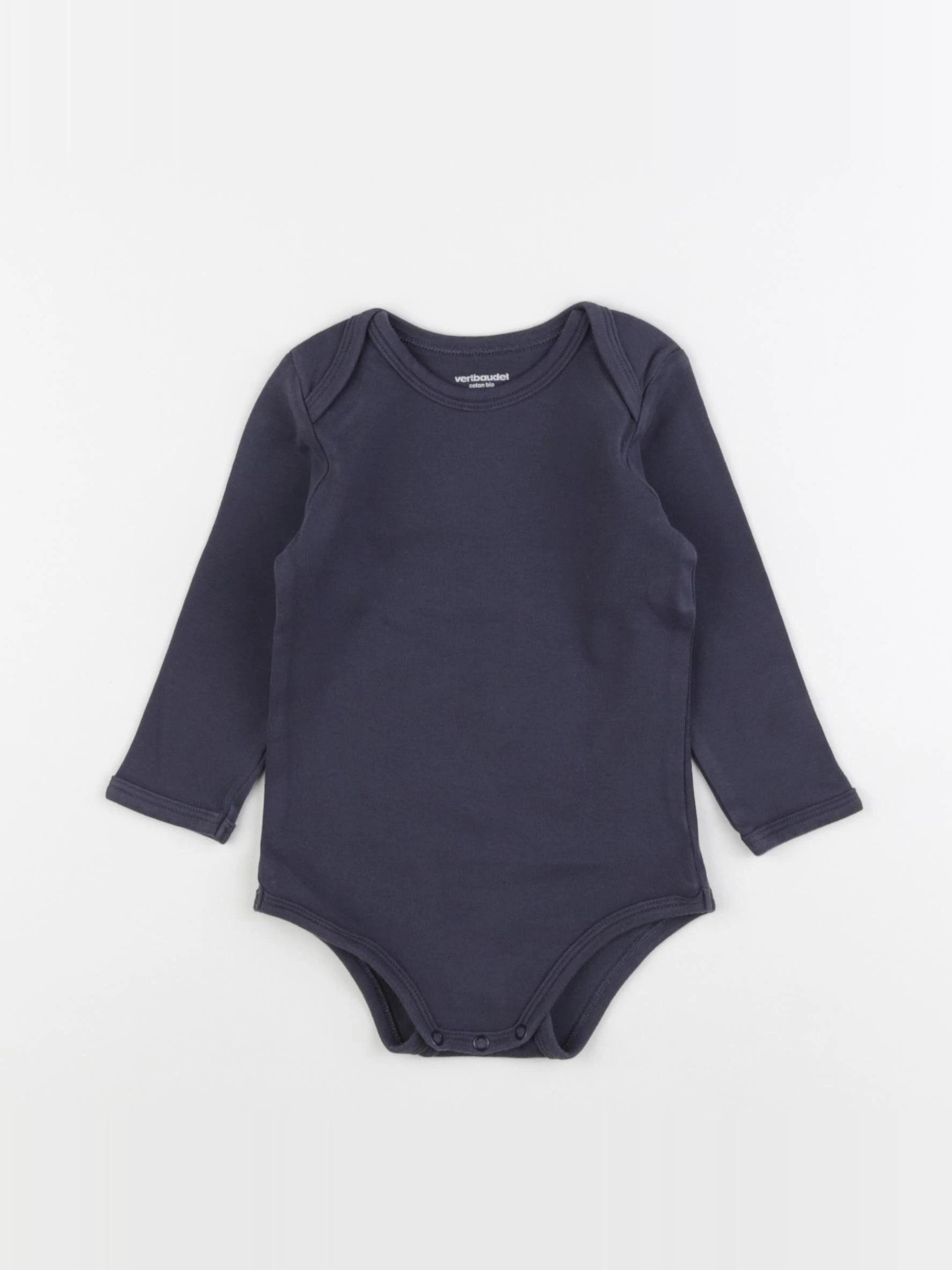 Vertbaudet - body bleu - 18 mois