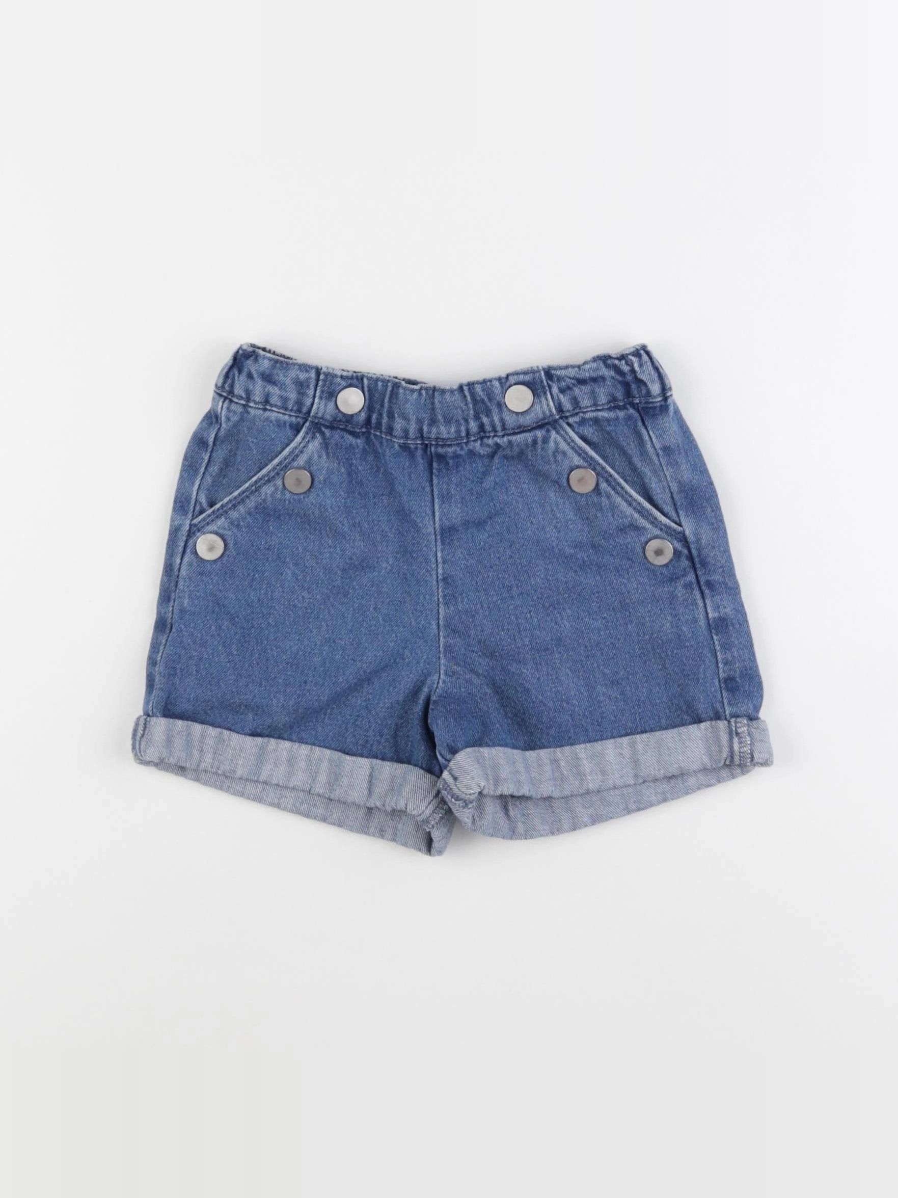 Vertbaudet - short bleu - 4 ans