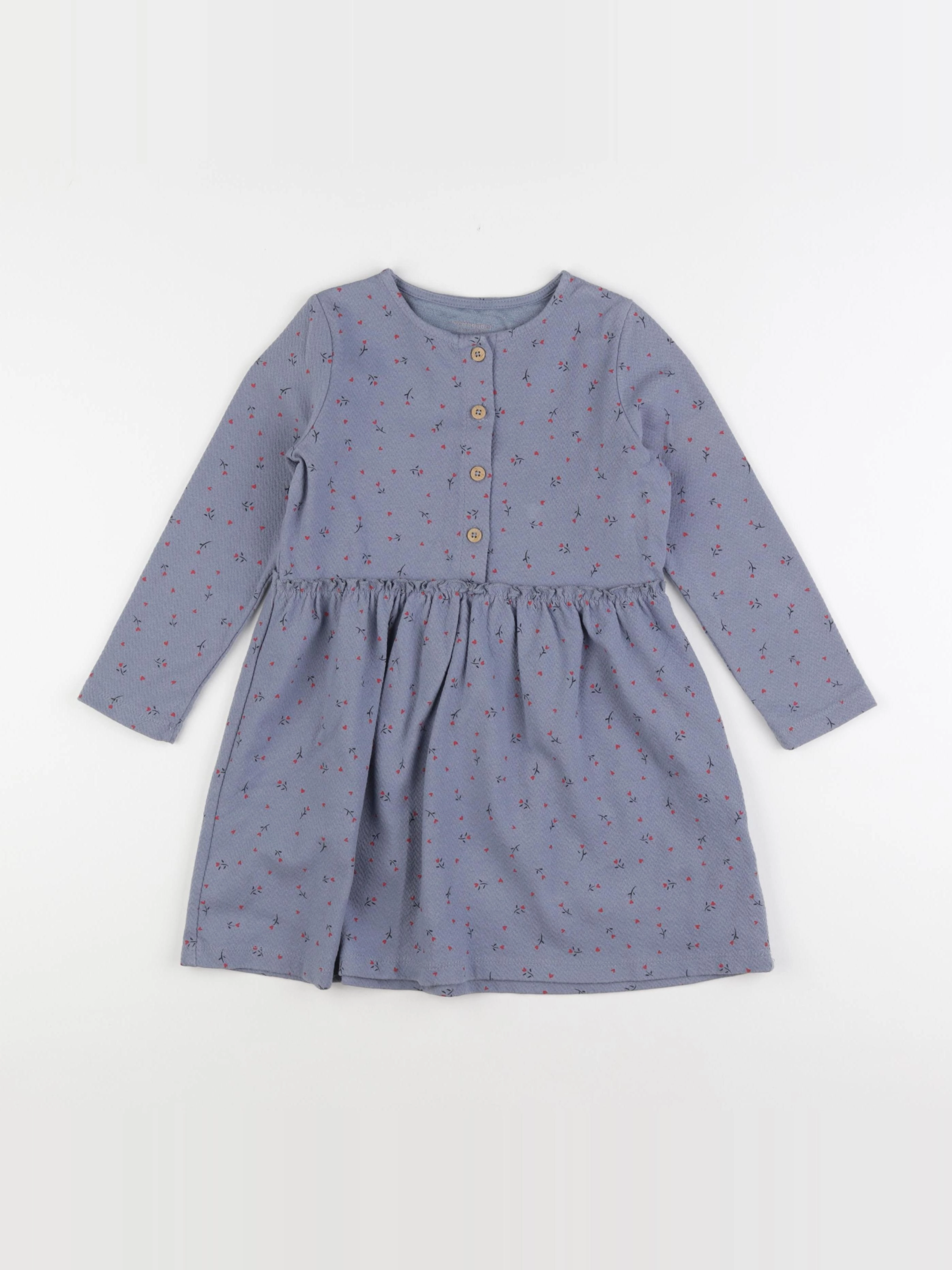Vertbaudet - robe bleu - 6 ans