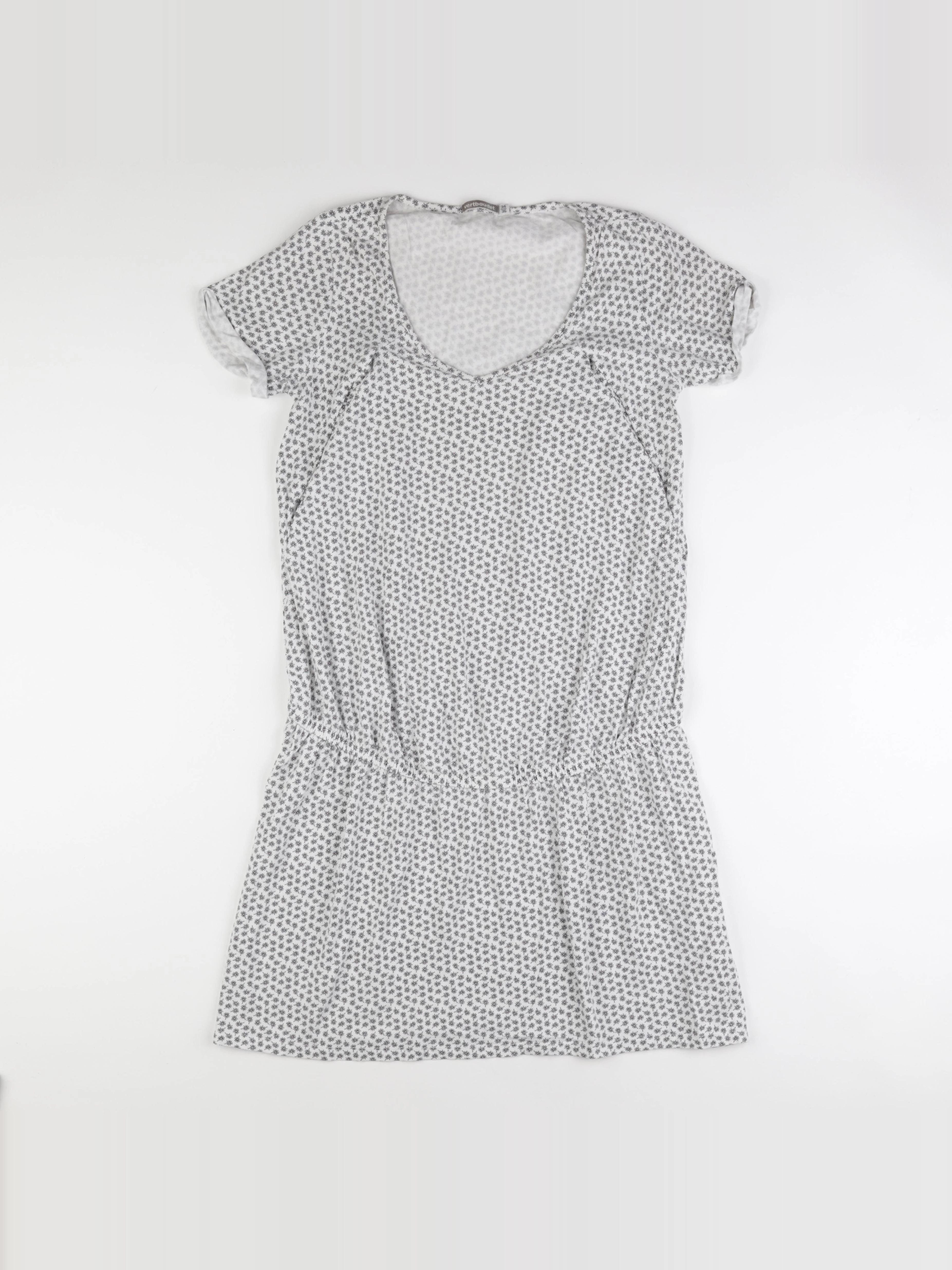 Vertbaudet - robe allaitement blanc, gris - 34 à 36