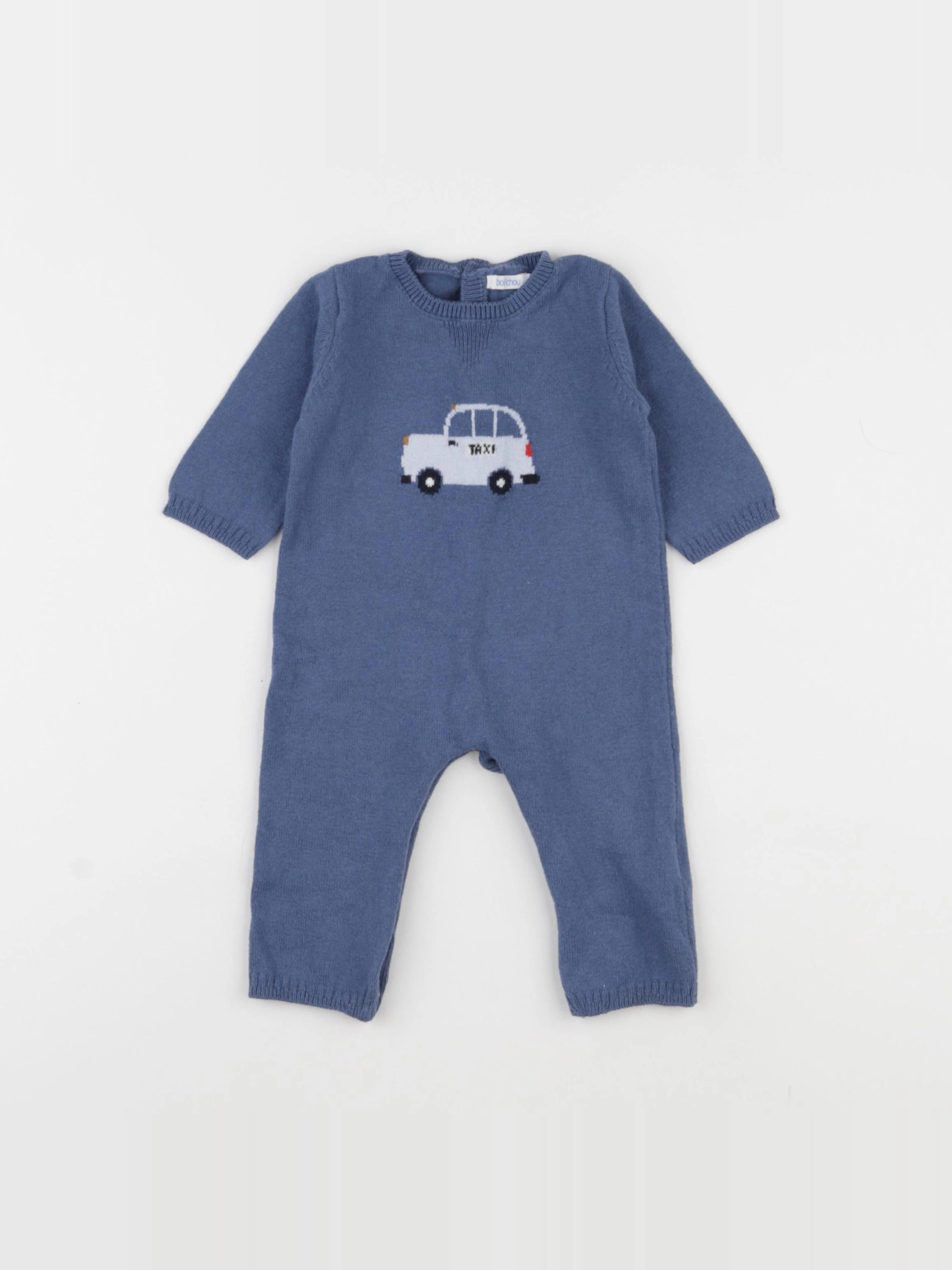 Boutchou - combinaison bleu - 3 mois