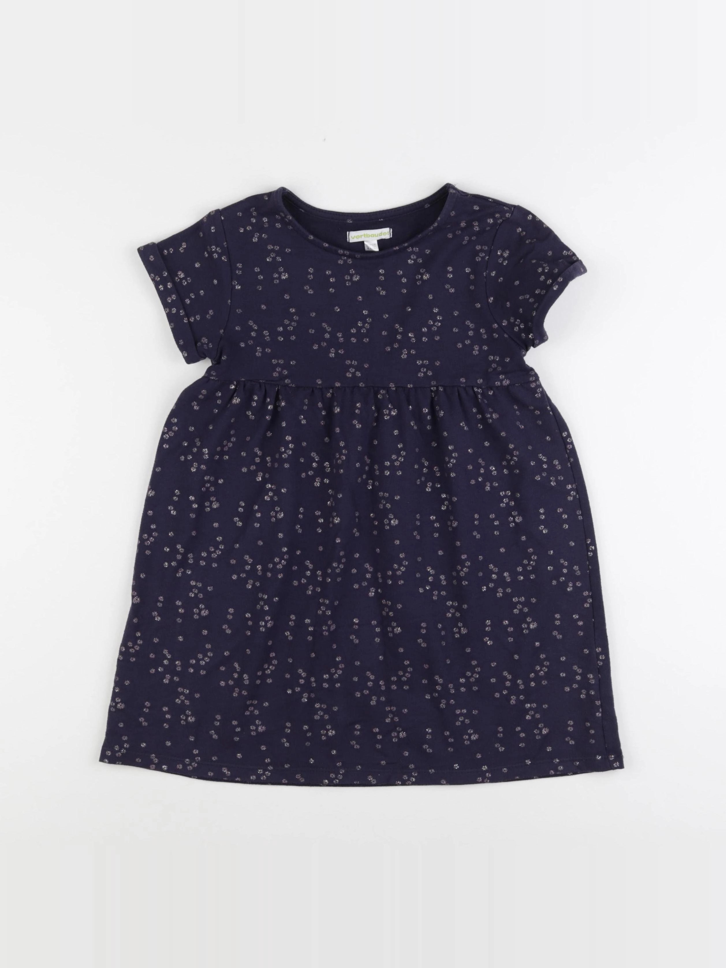 Vertbaudet - robe bleu - 6 ans