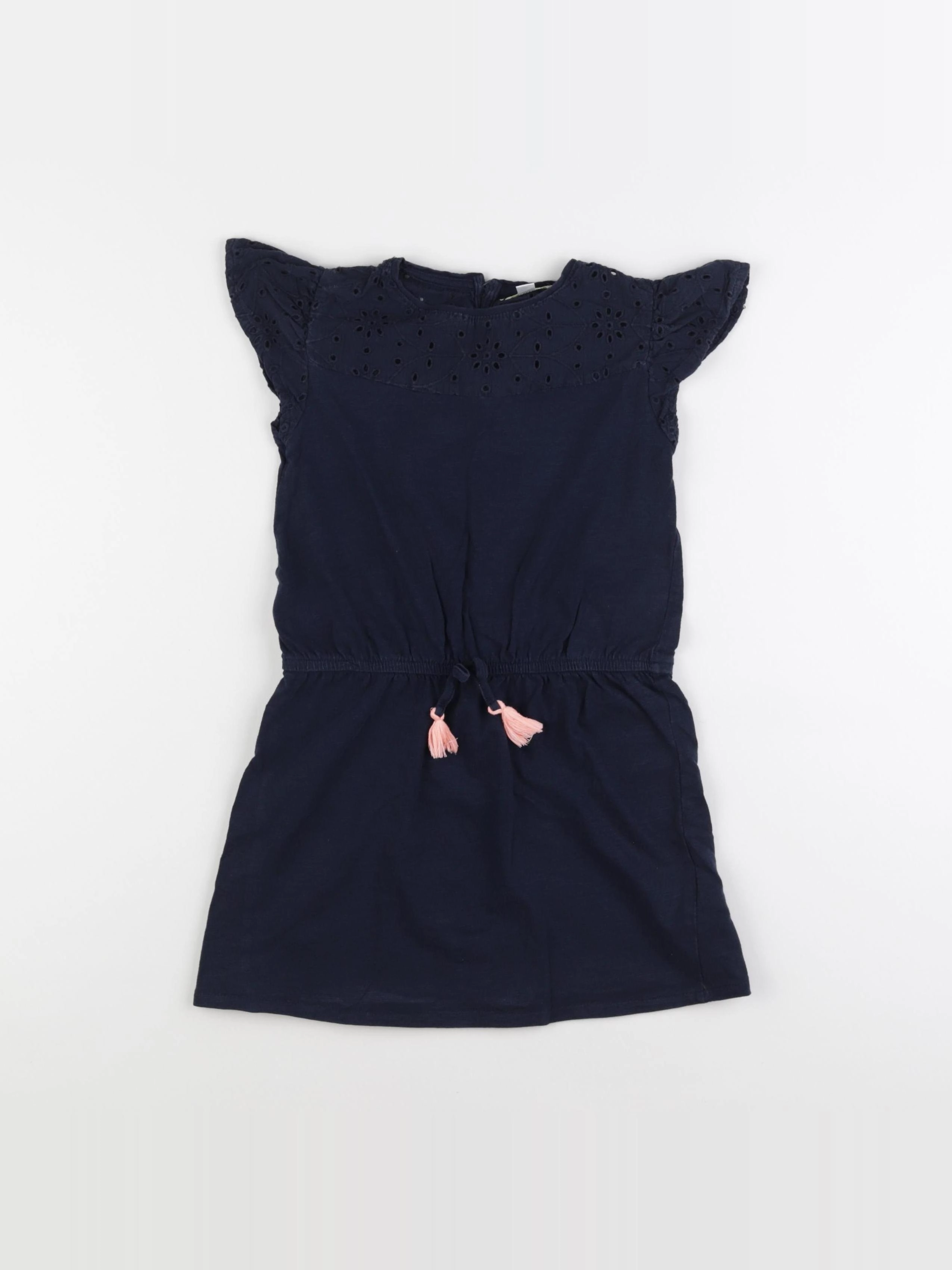 Vertbaudet - robe bleu - 7 ans