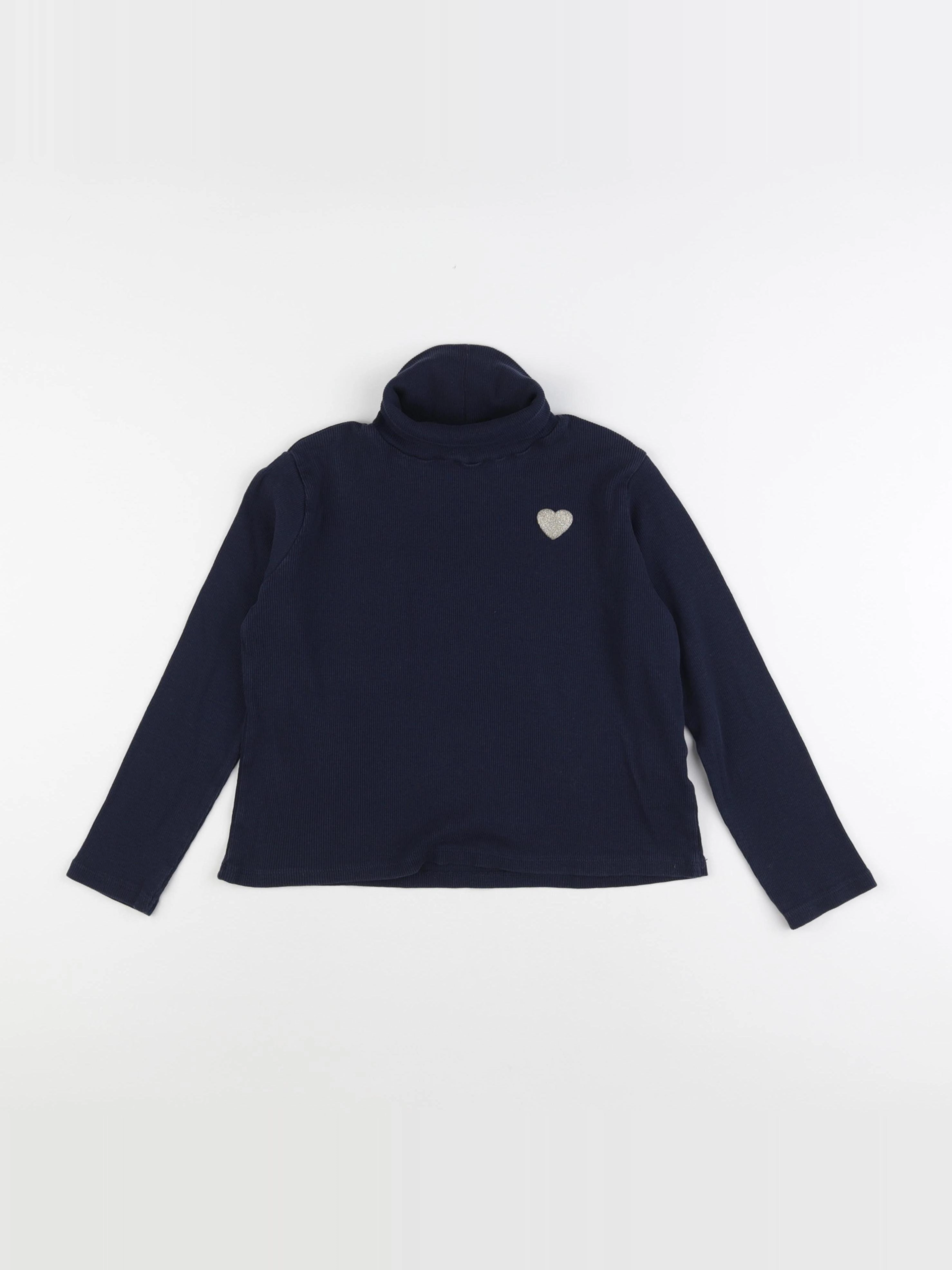 Vertbaudet - sous-pull bleu - 10 ans