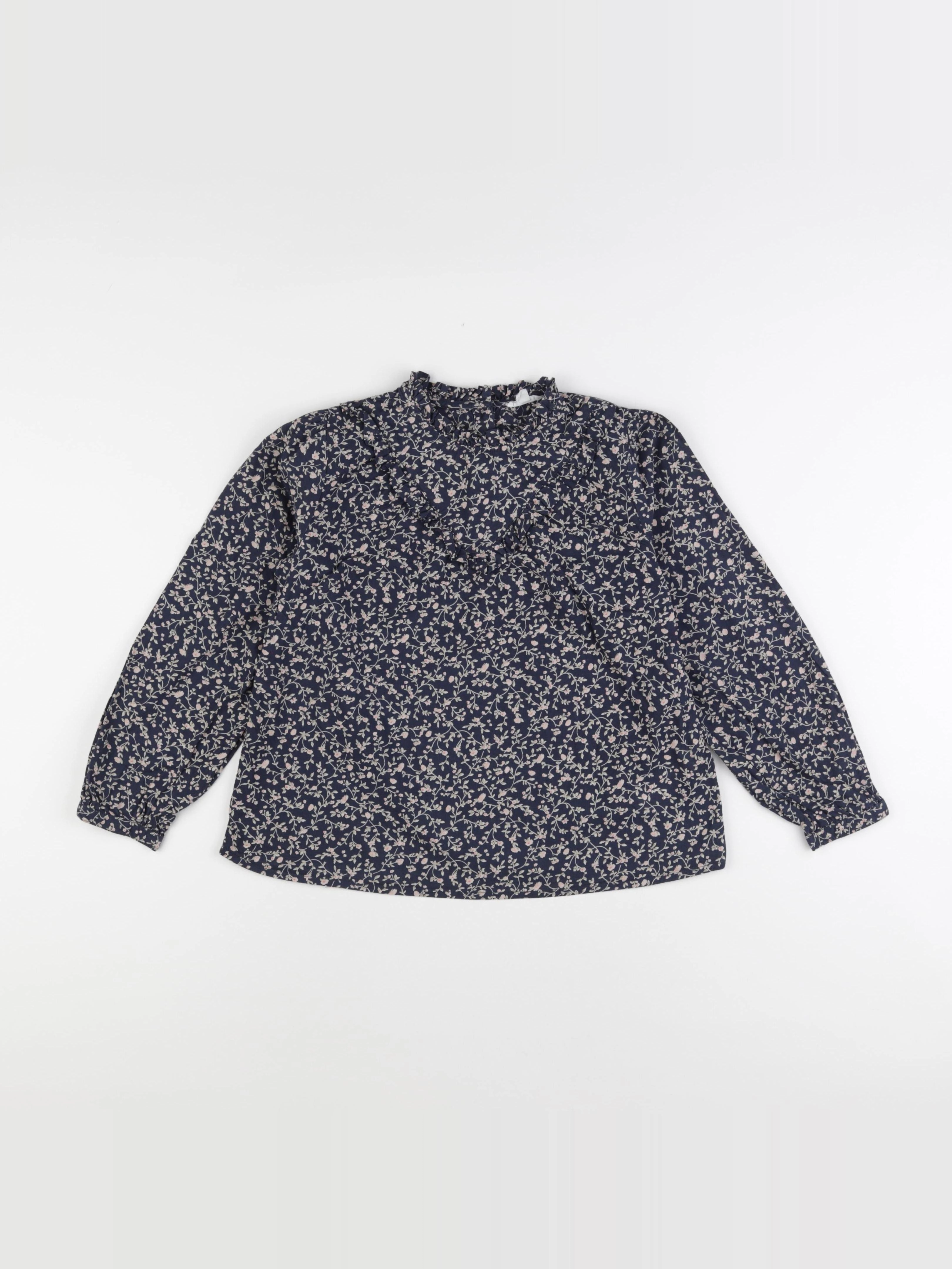 Vertbaudet - blouse bleu - 9 ans