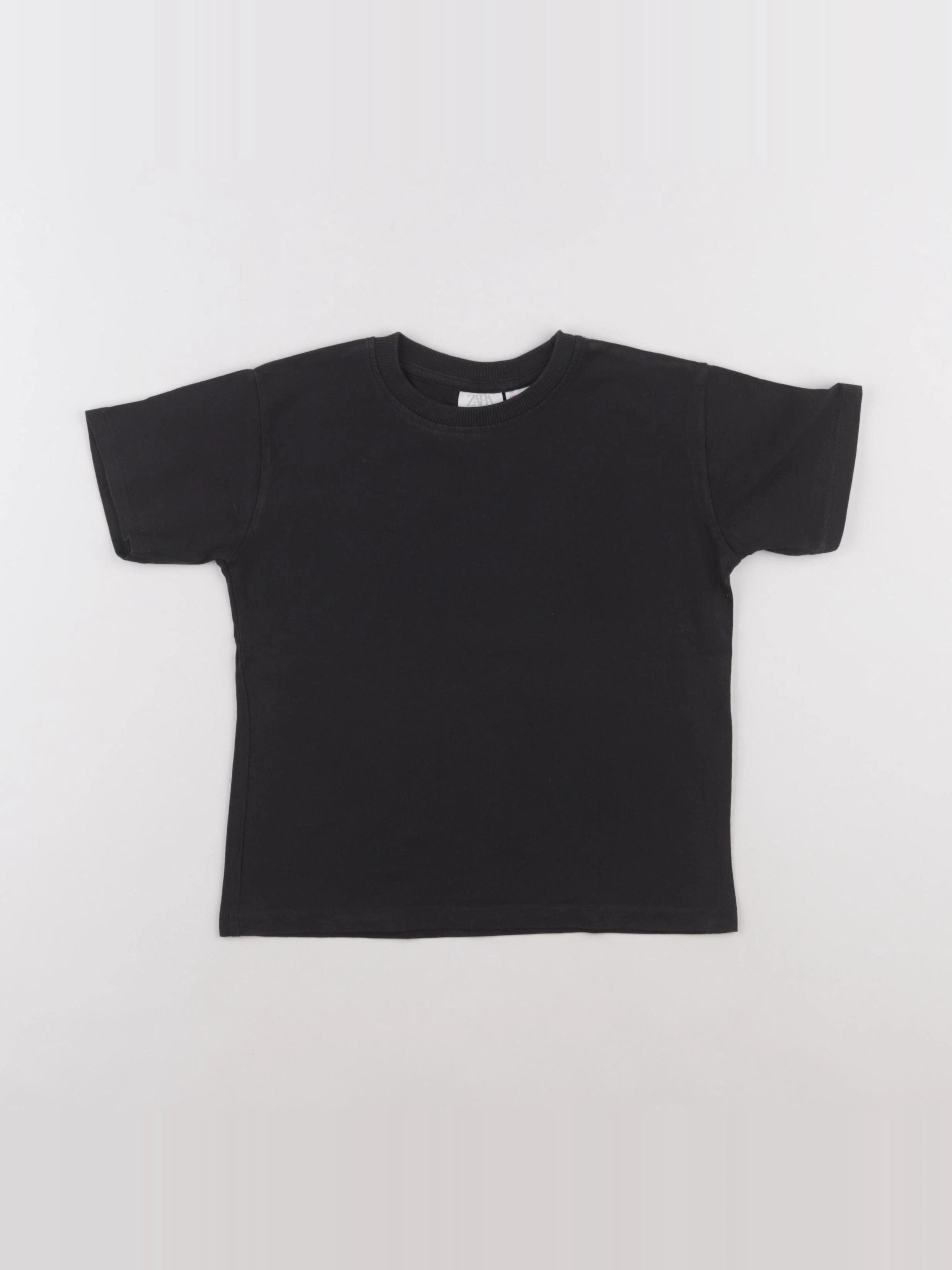 Zara - tee-shirt noir - 2/3 ans