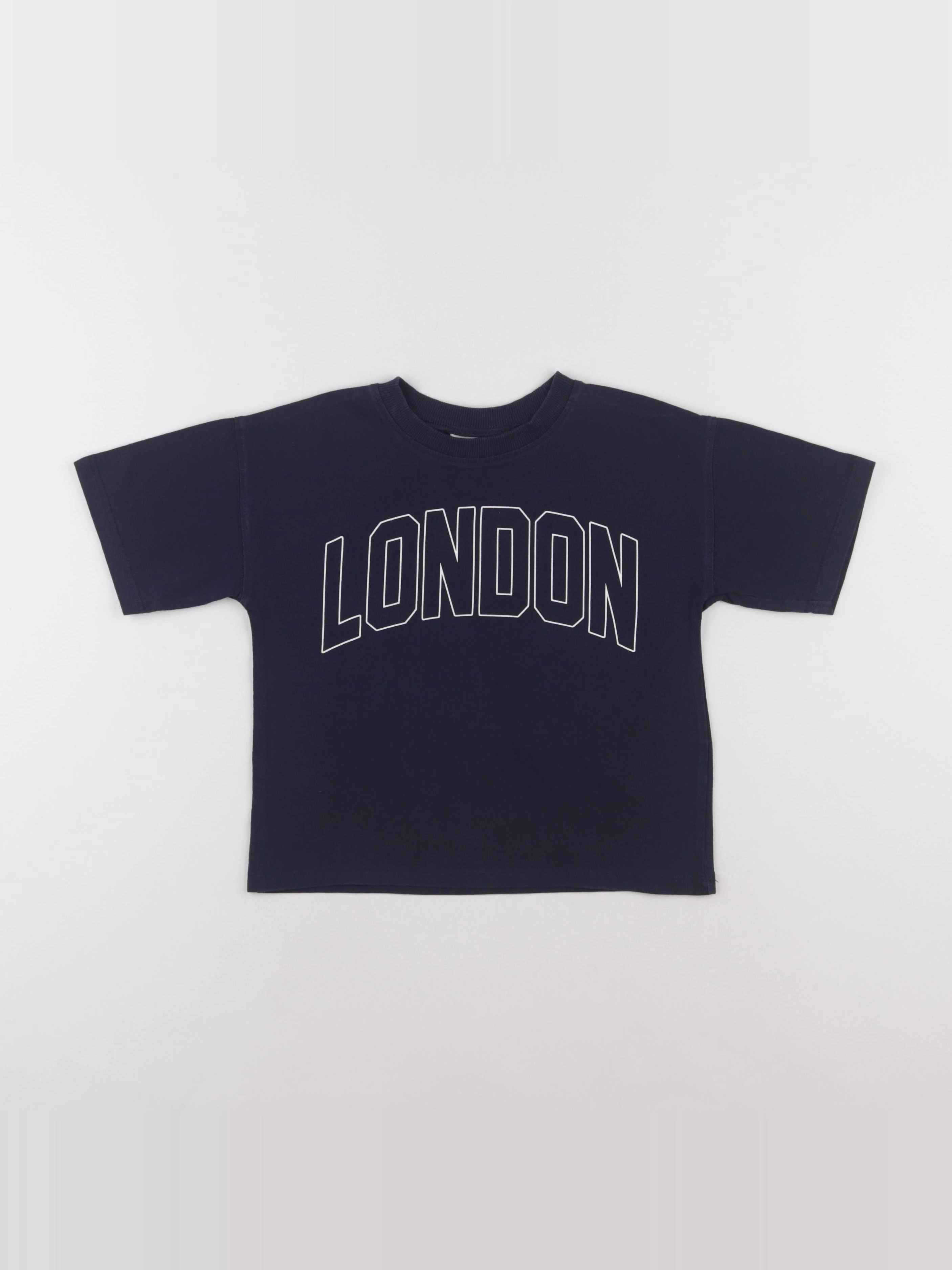Zara - tee-shirt bleu - 2/3 ans