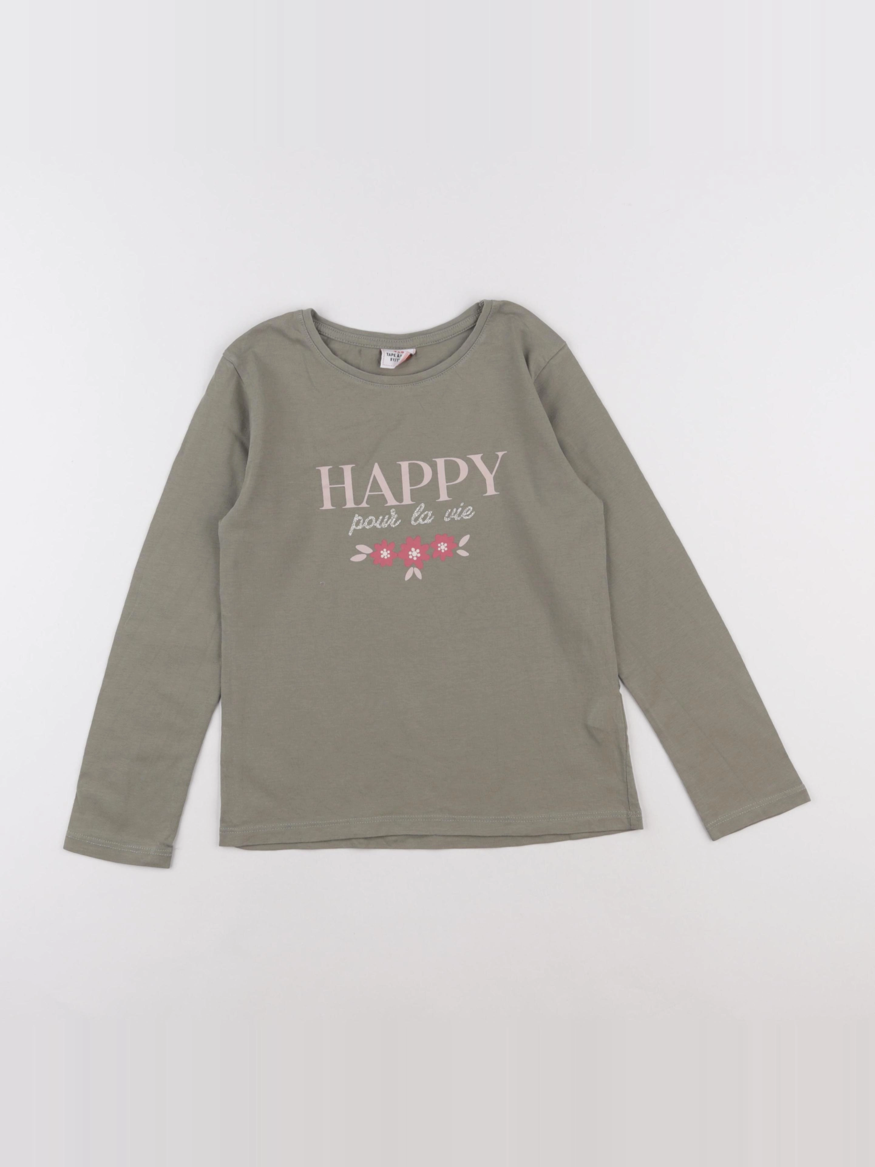 Tape à l'oeil - tee-shirt vert - 8 ans