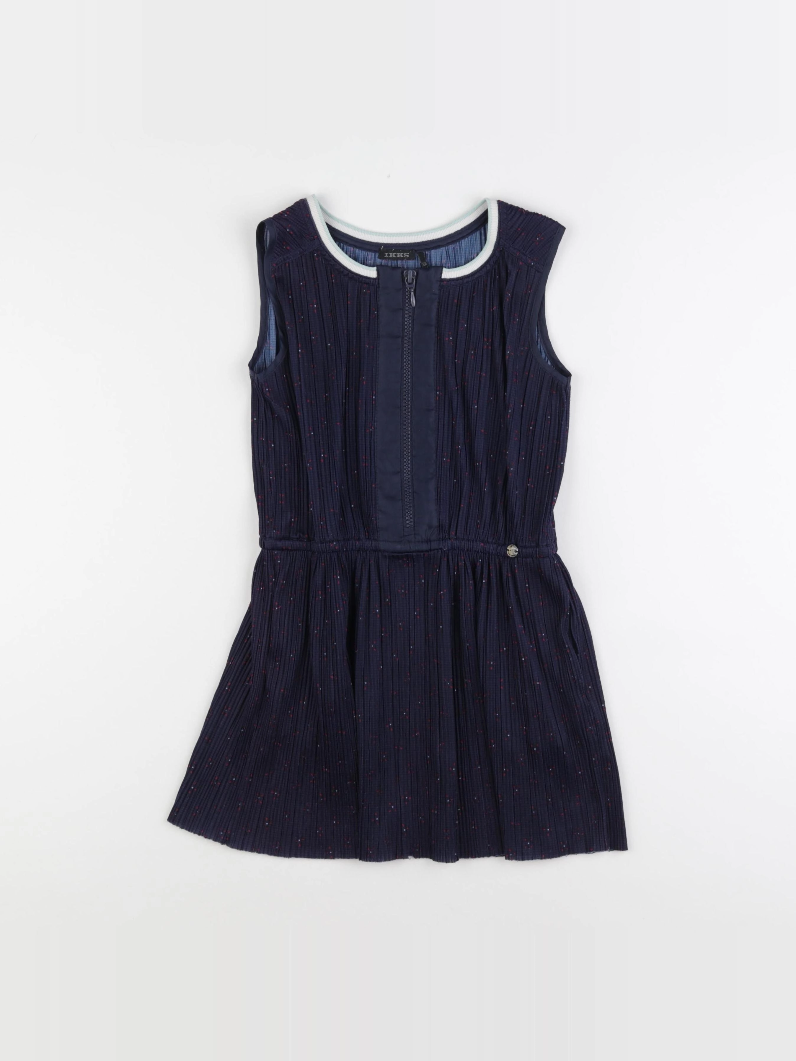 IKKS - robe bleu - 6 ans