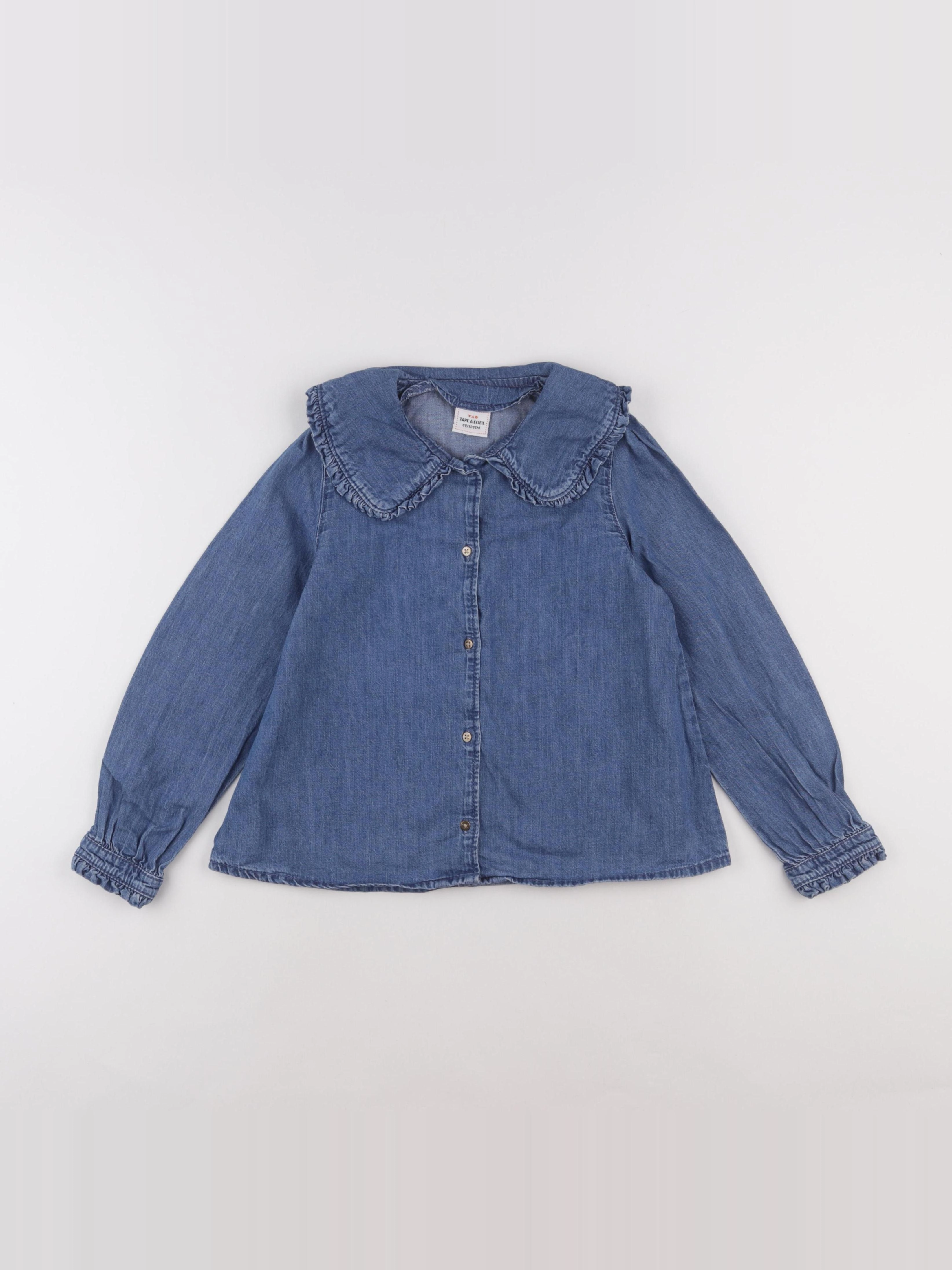 Tape à l'oeil - chemise bleu - 8 ans