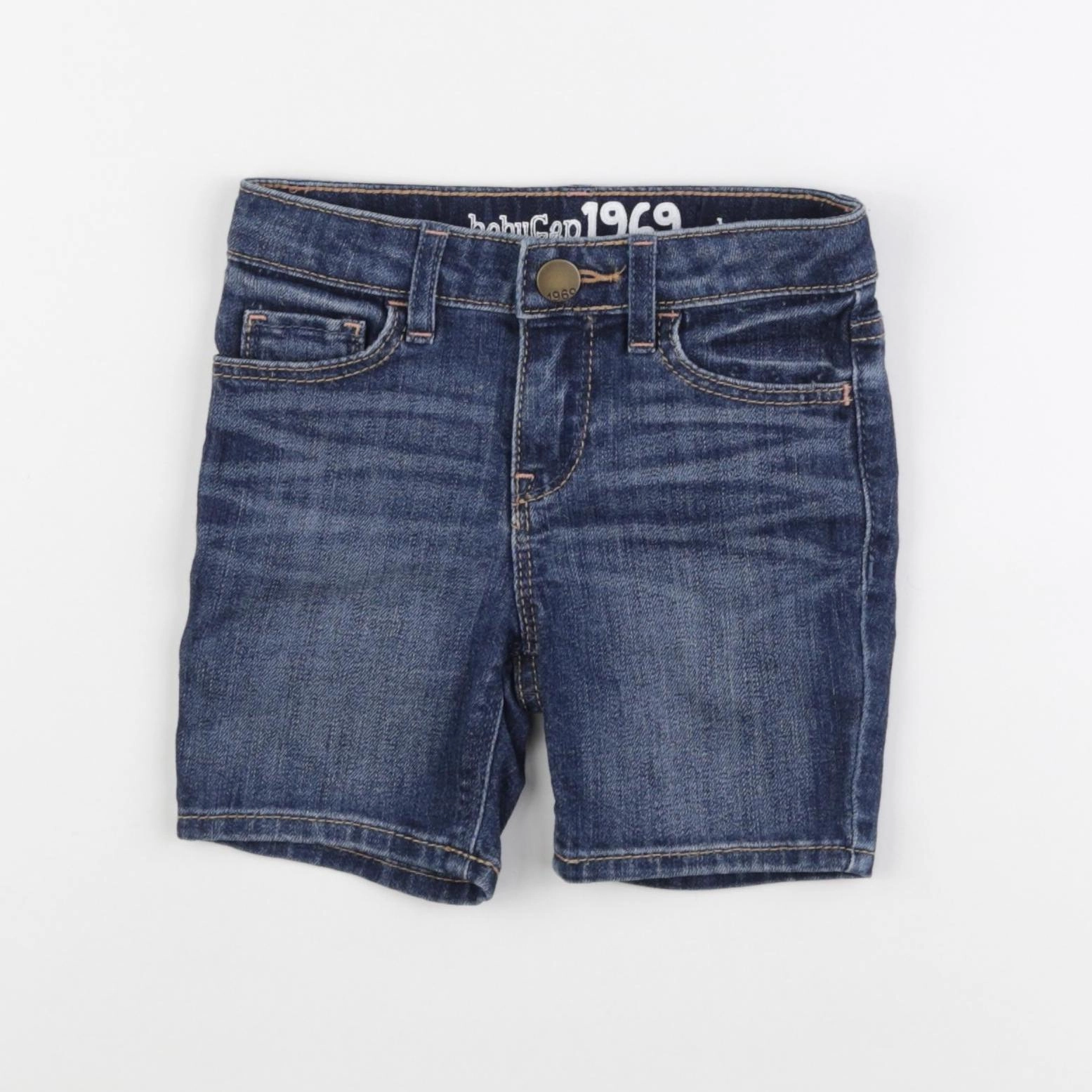 GAP - short bleu - 2 ans