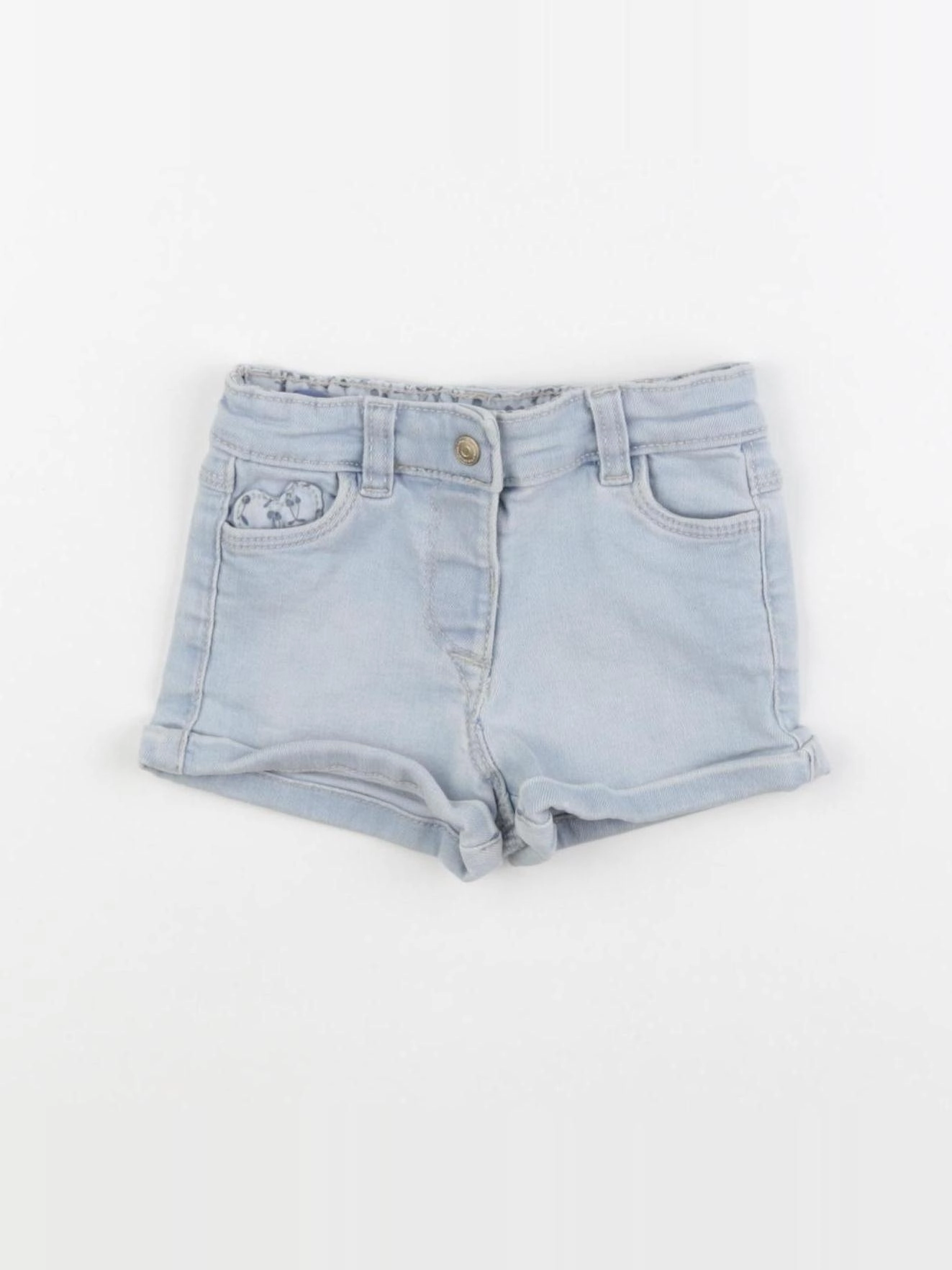 Tape à l'oeil - short bleu - 9 mois