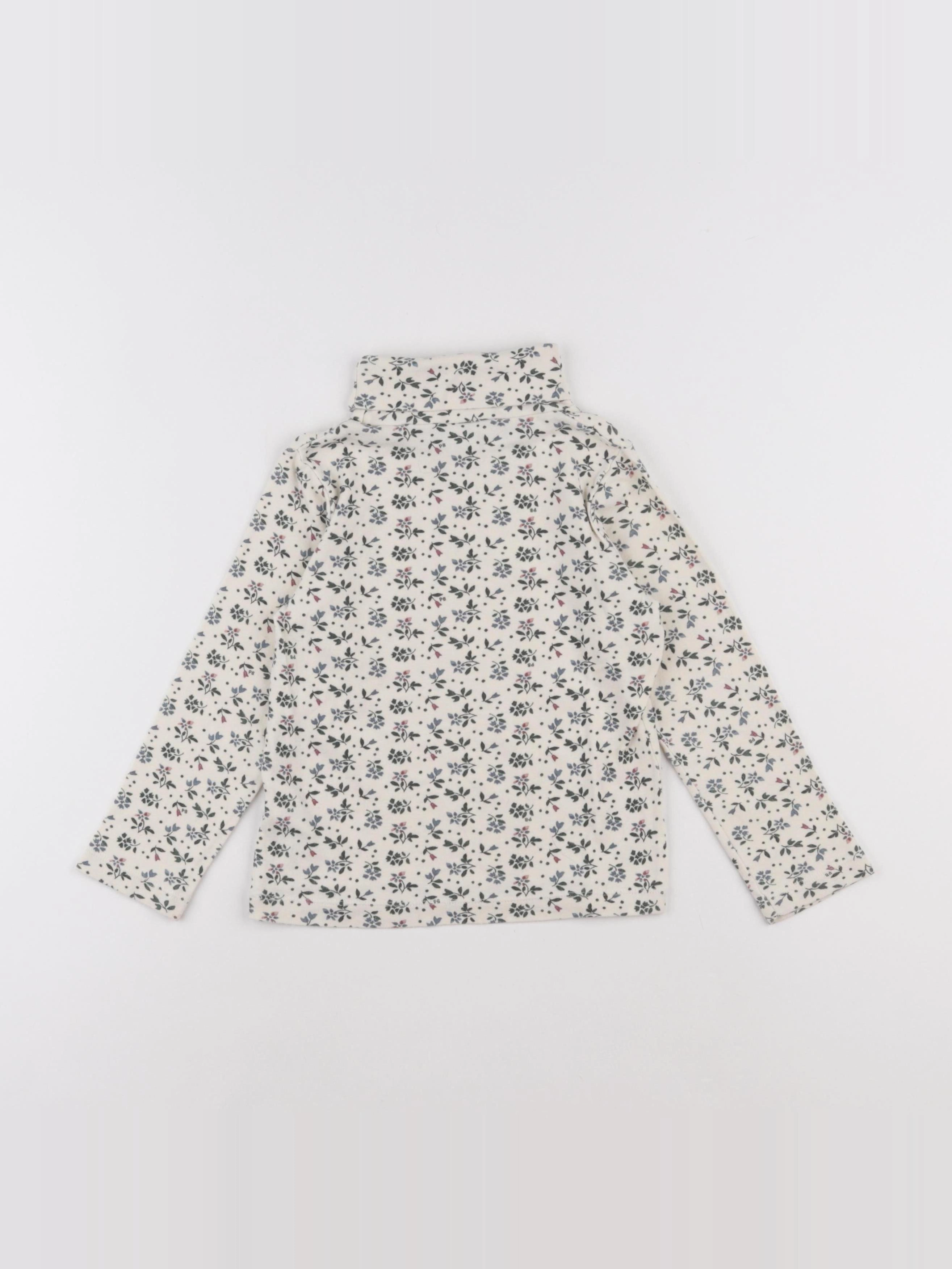 Petit Bateau - sous-pull multicolore - 4 ans