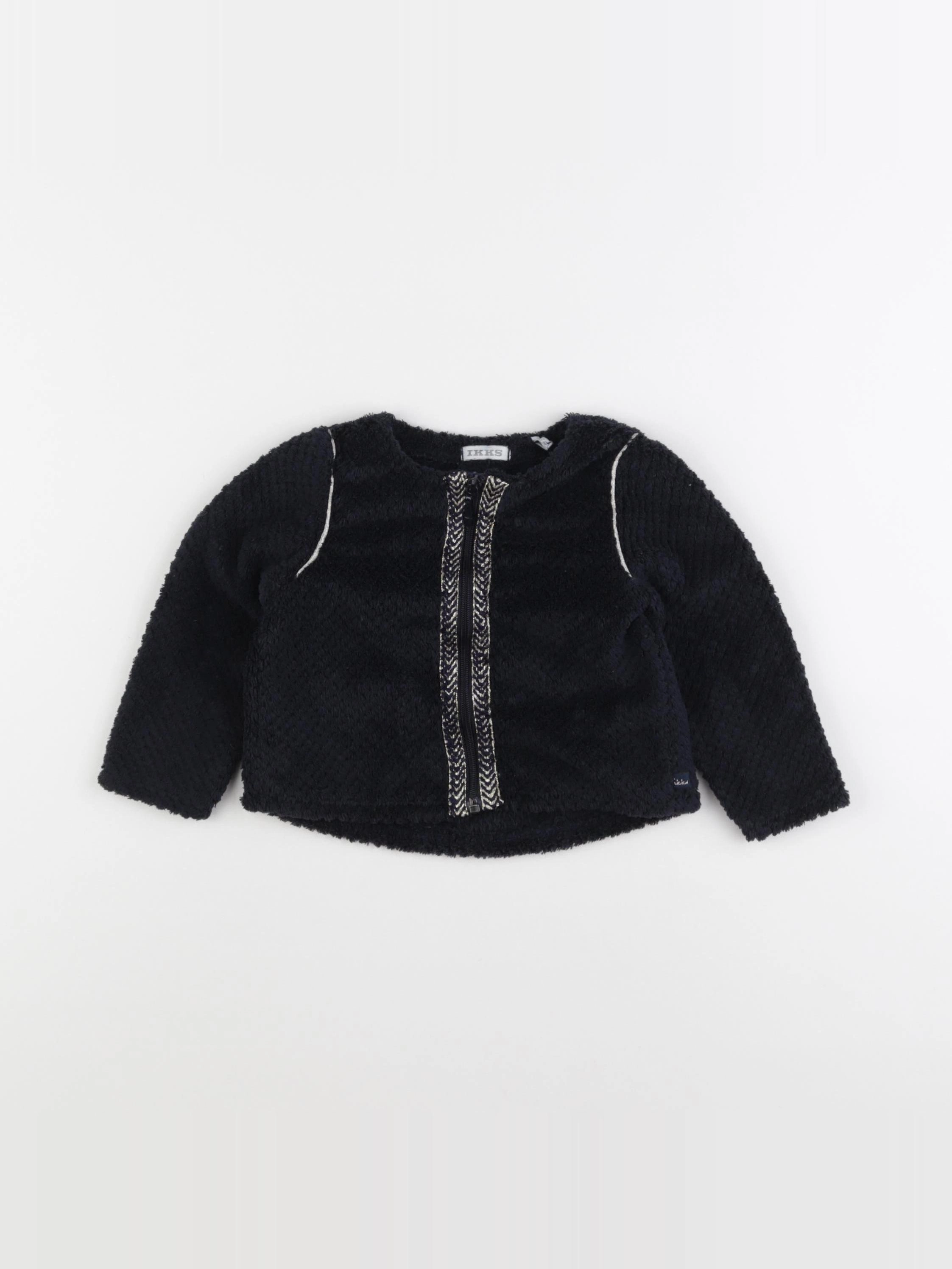 IKKS - polaire bleu - 18 mois