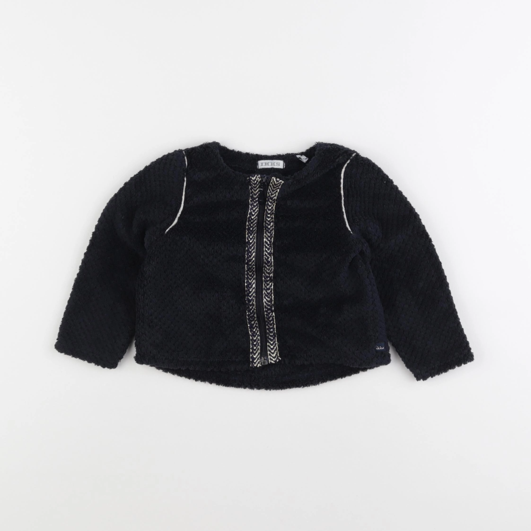 IKKS - polaire bleu - 18 mois