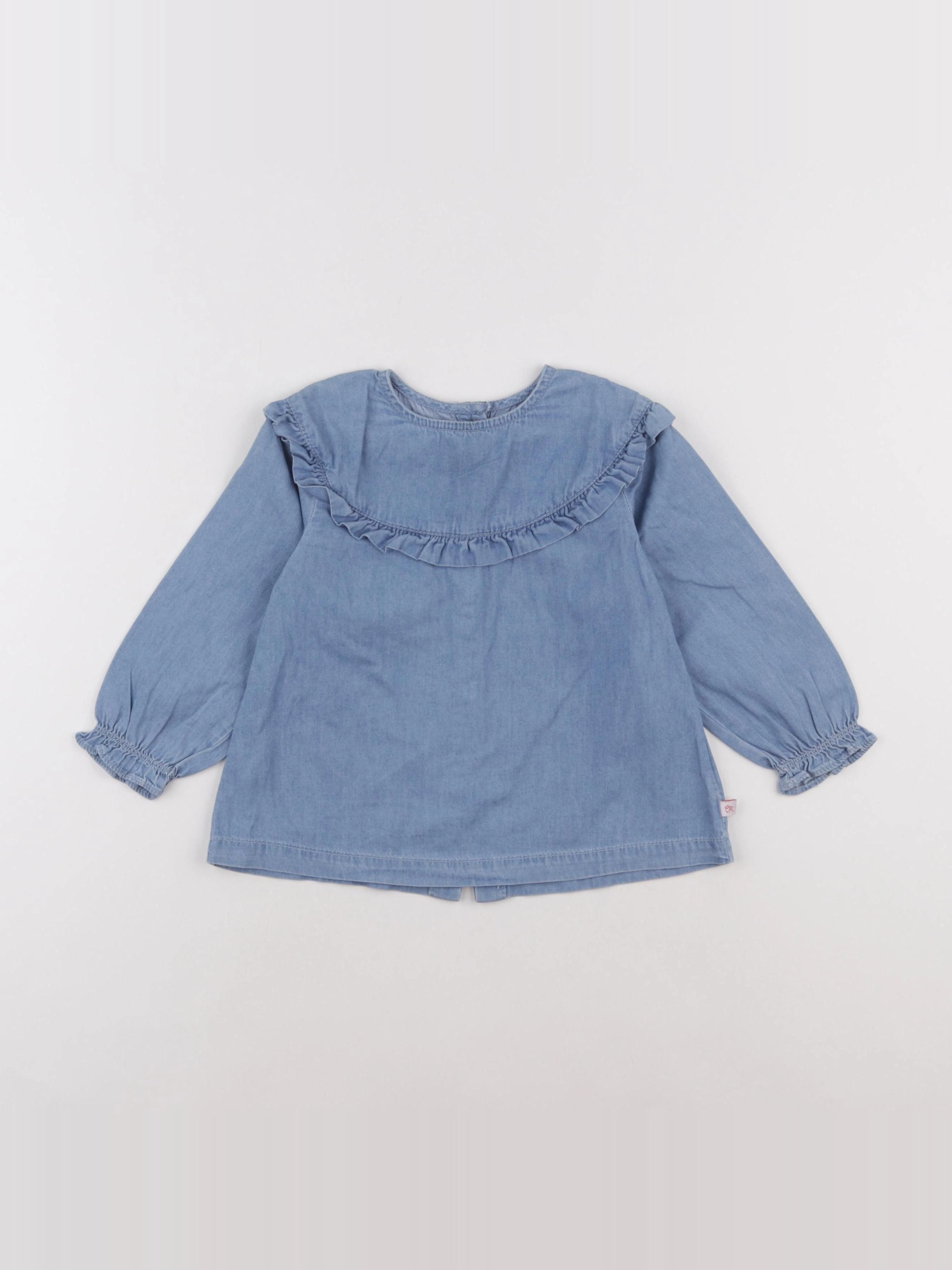 Cadet Rousselle - blouse bleu - 24 mois