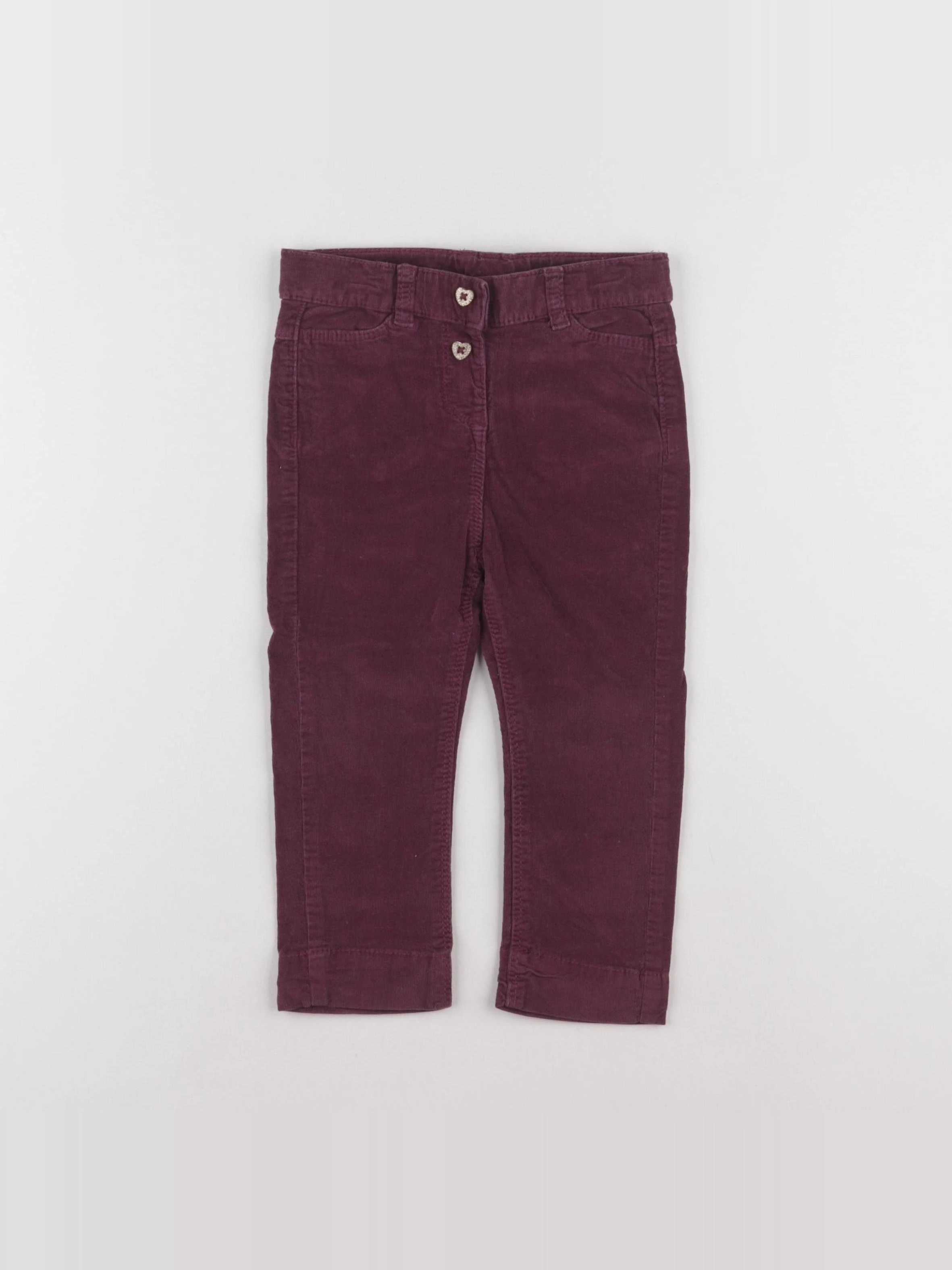 Tape à l'oeil - pantalon violet - 24 mois