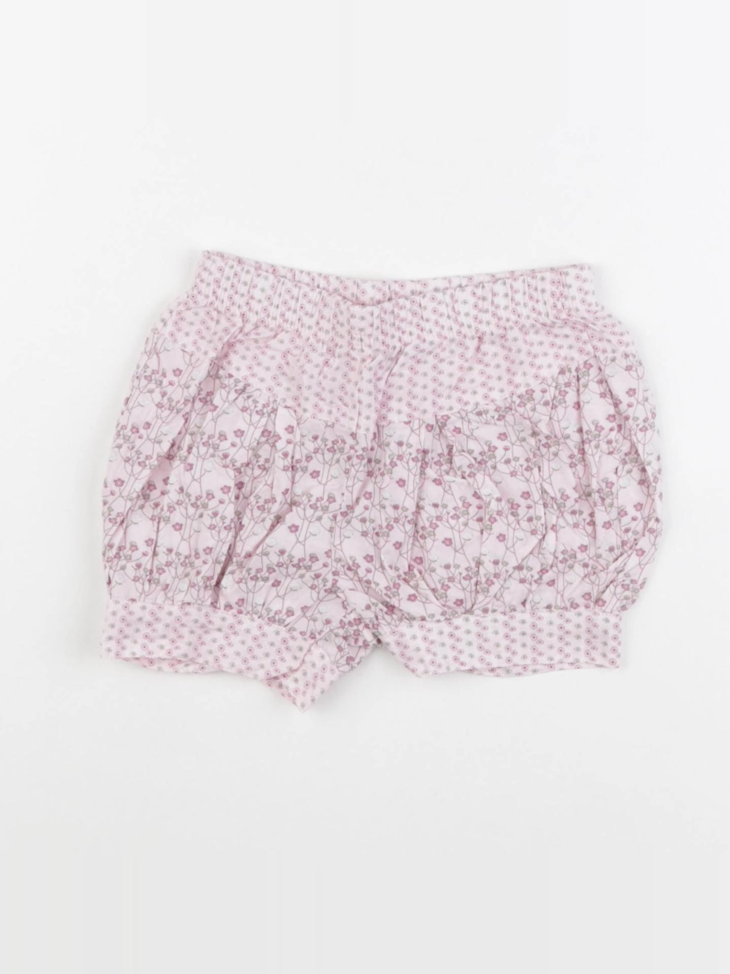 Vertbaudet - short rose - 24 mois