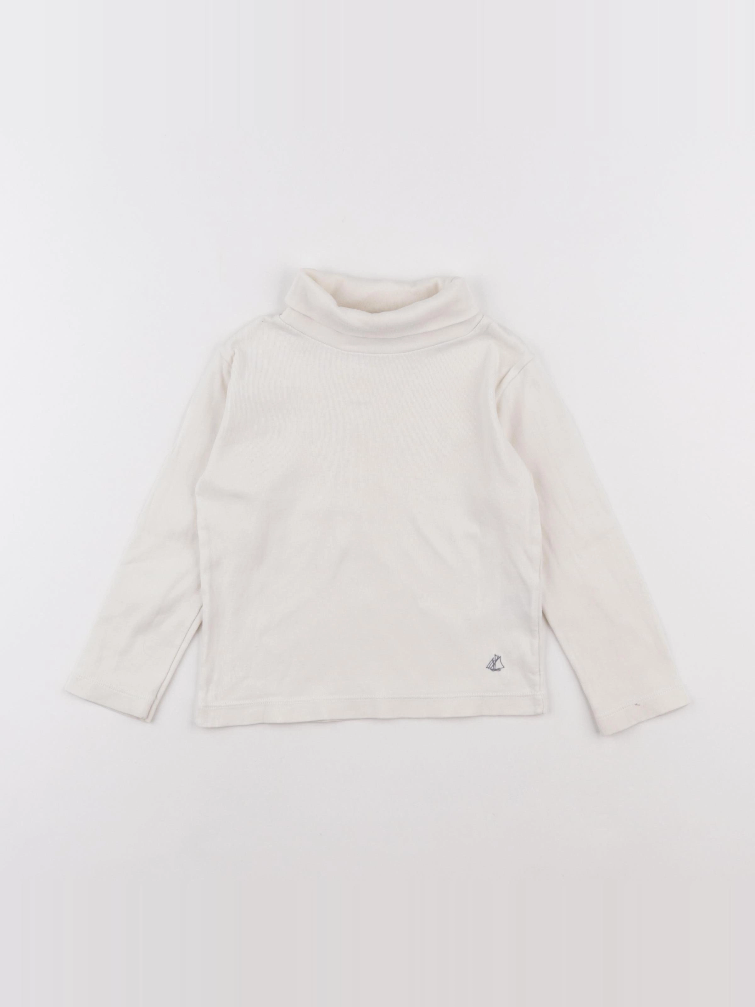 Petit Bateau - sous-pull beige - 3 ans