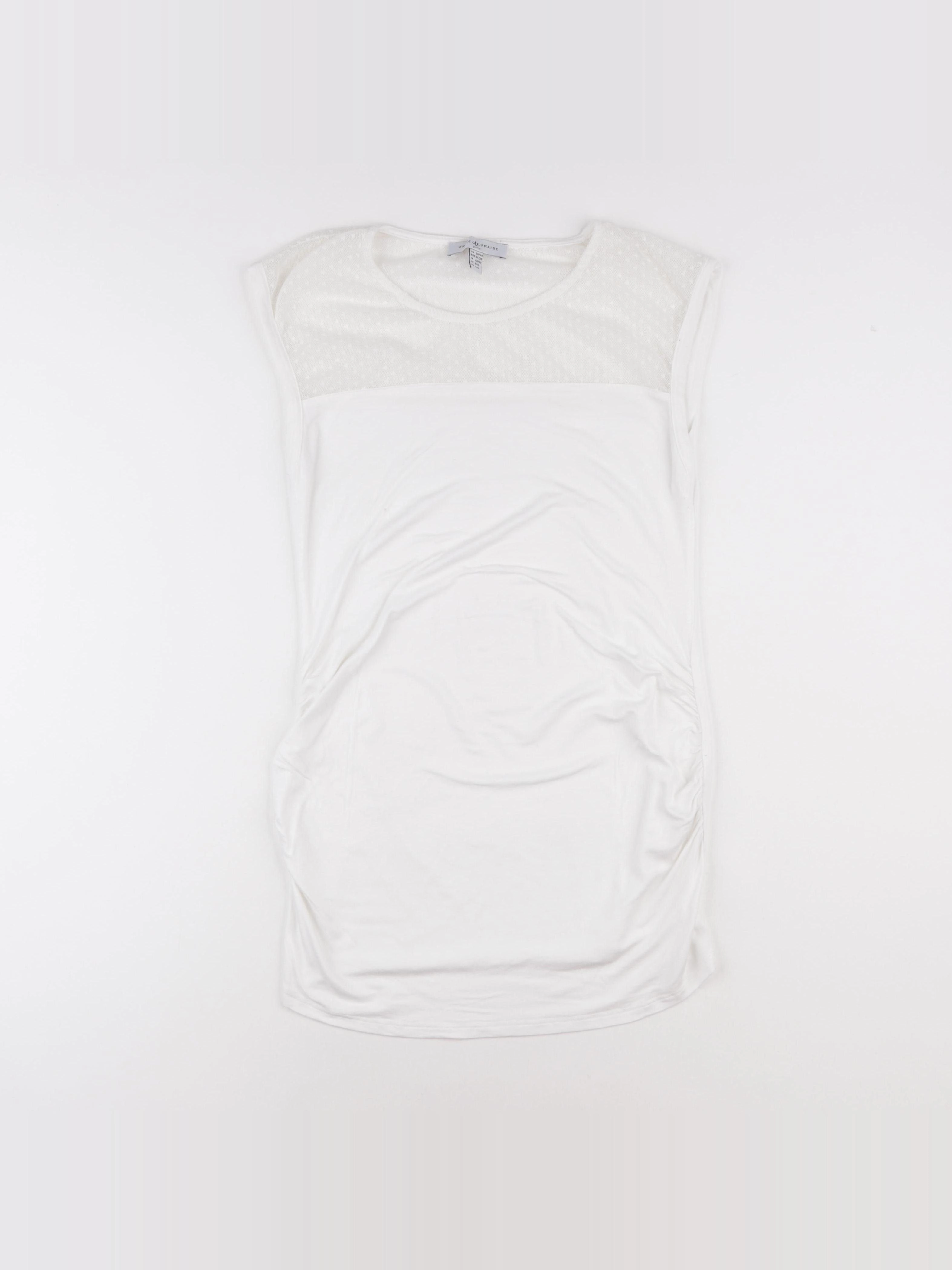 Envie de fraise - blouse grossesse blanc - 36 à 38