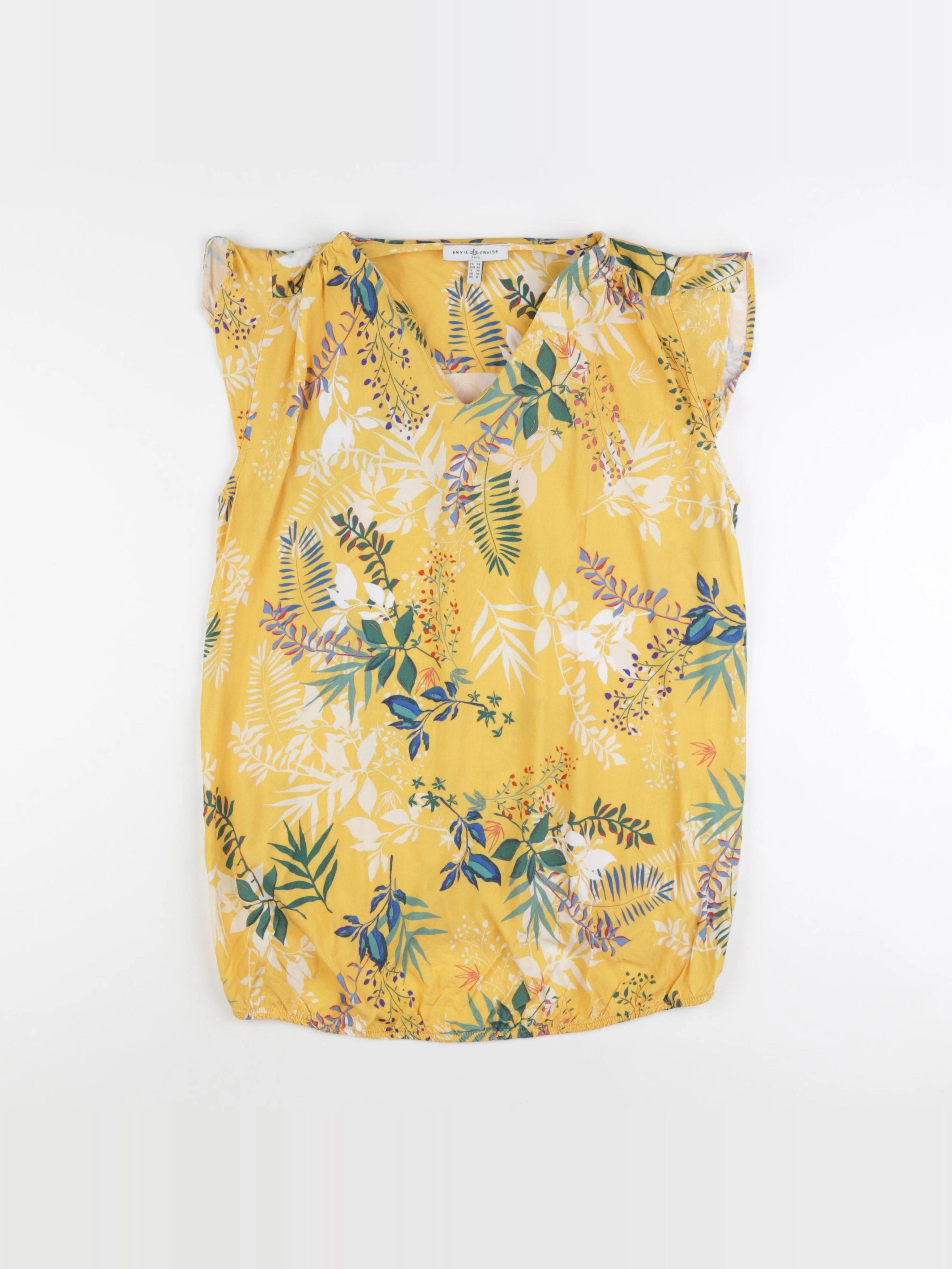 Envie de fraise - blouse grossesse jaune - 38