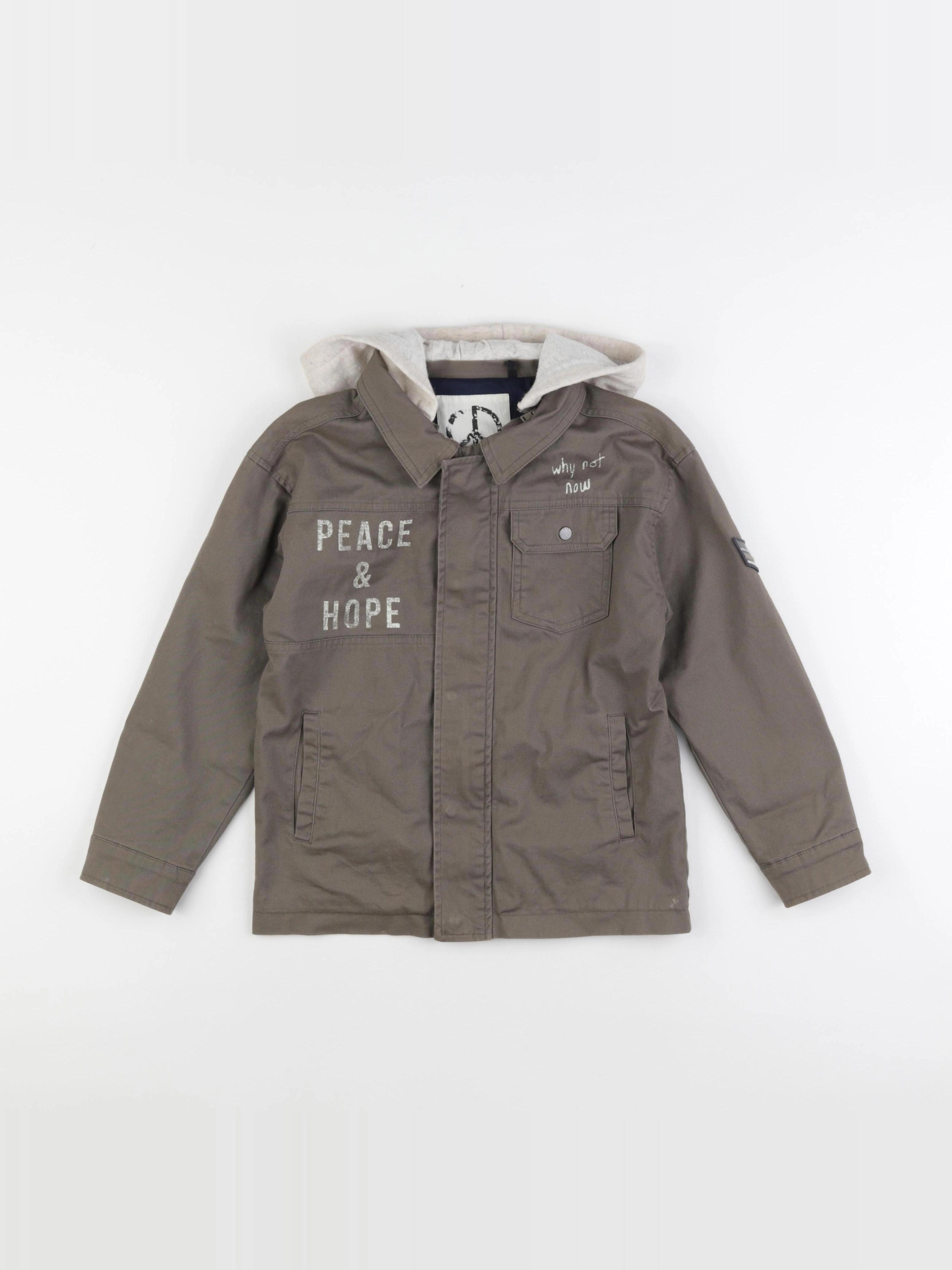 IKKS - veste vert - 8 ans