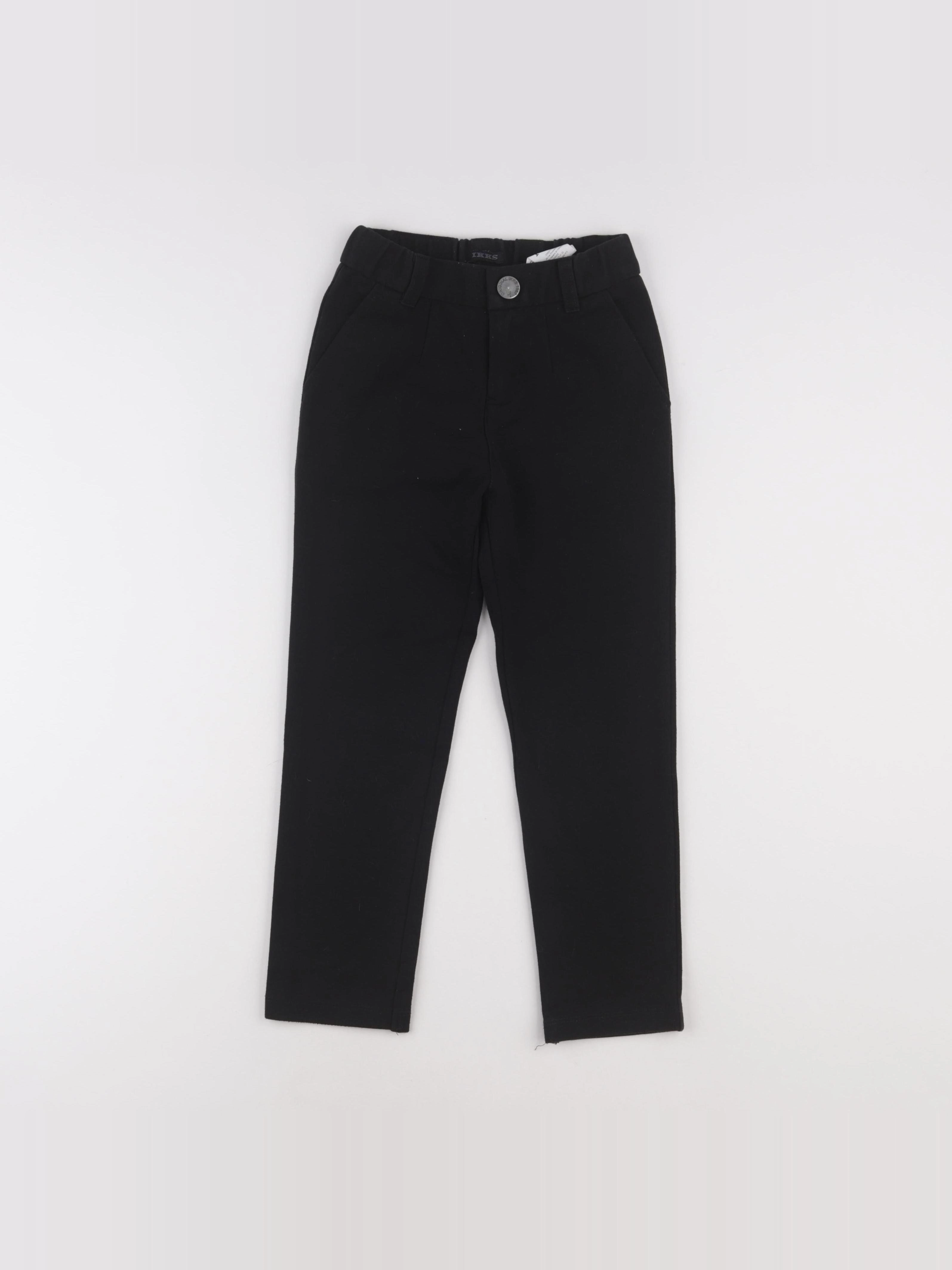 IKKS - pantalon noir - 7 ans