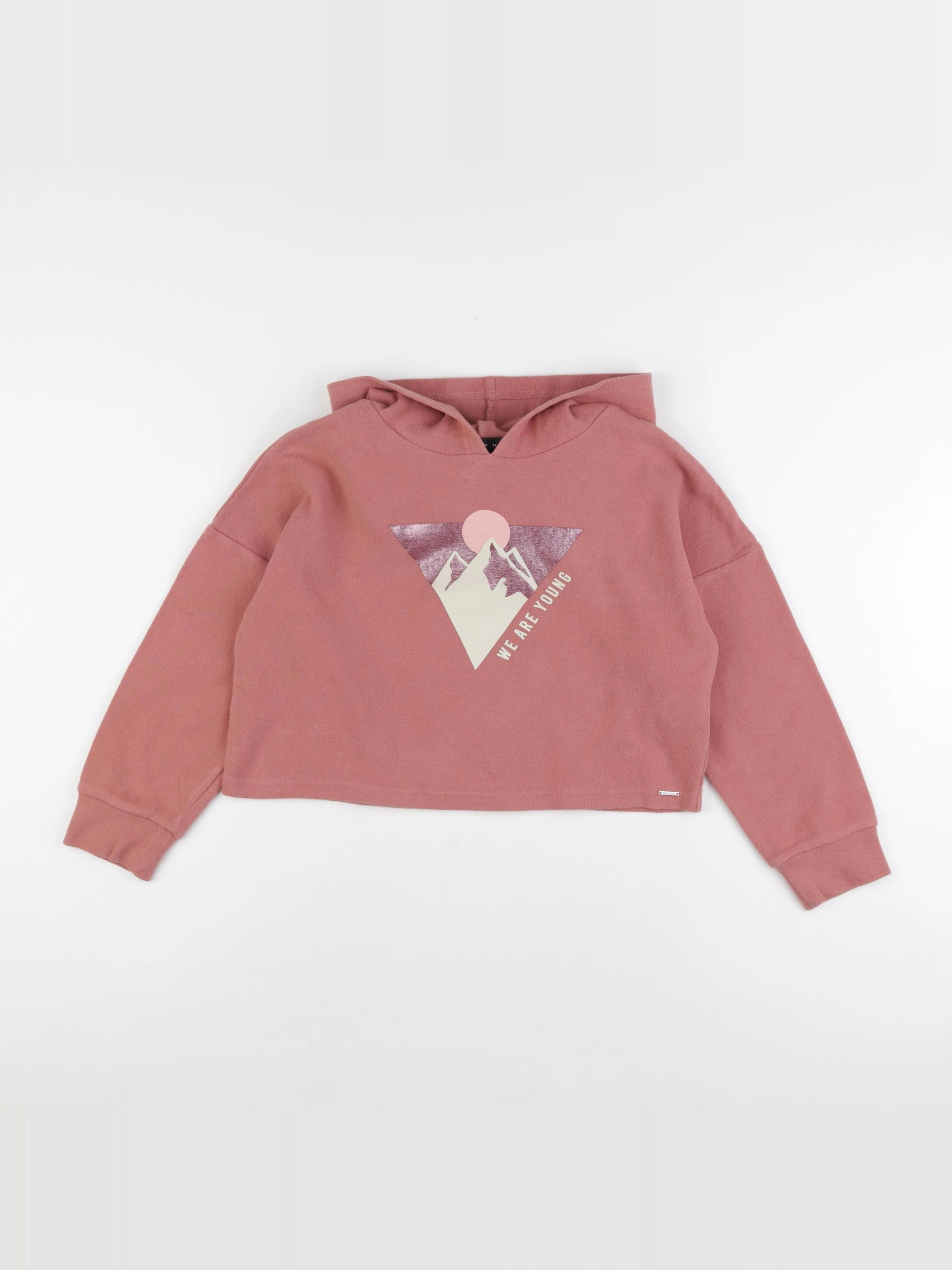 IKKS - sweat rose - 10 ans