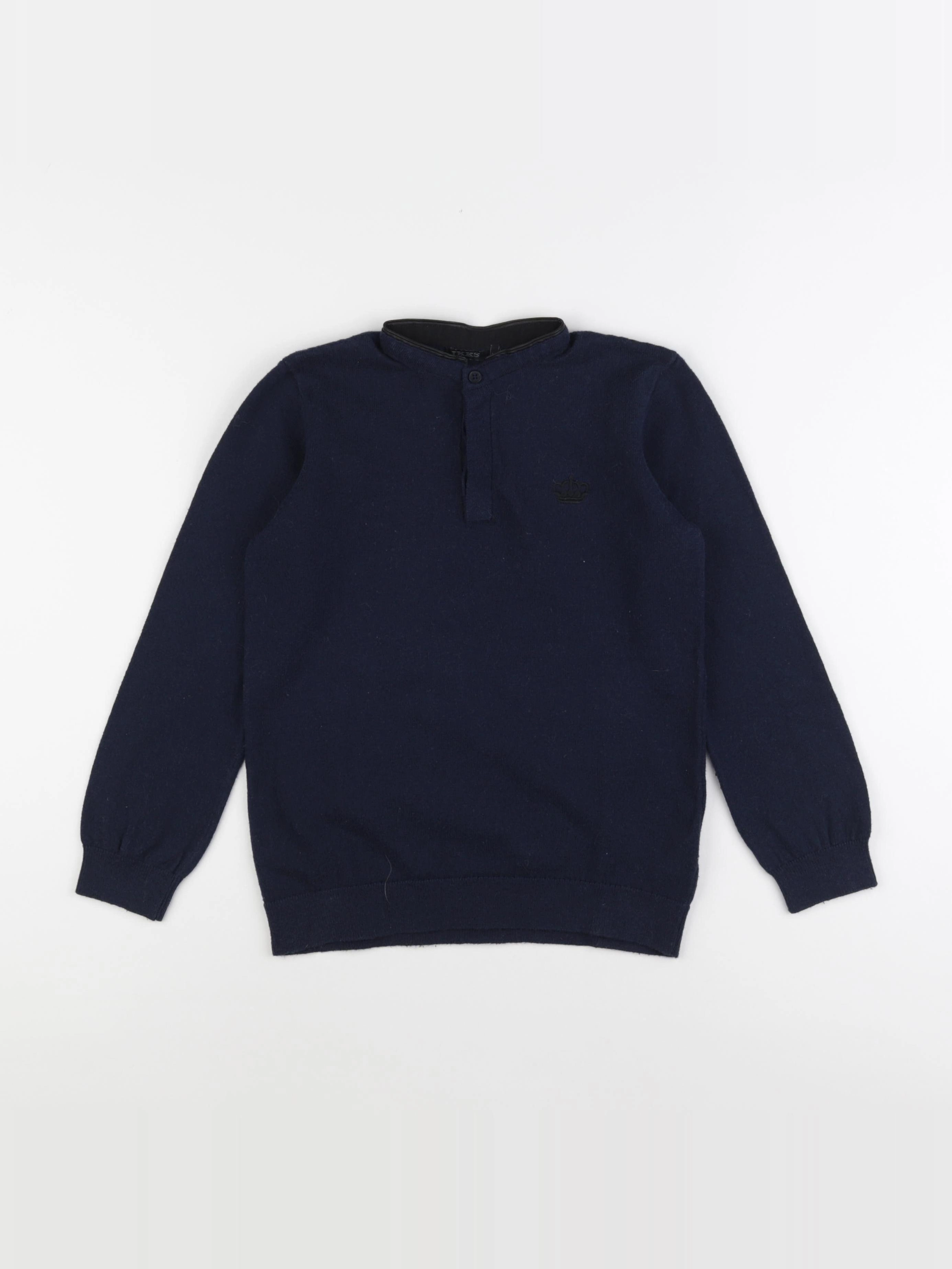 IKKS - pull bleu - 8 ans