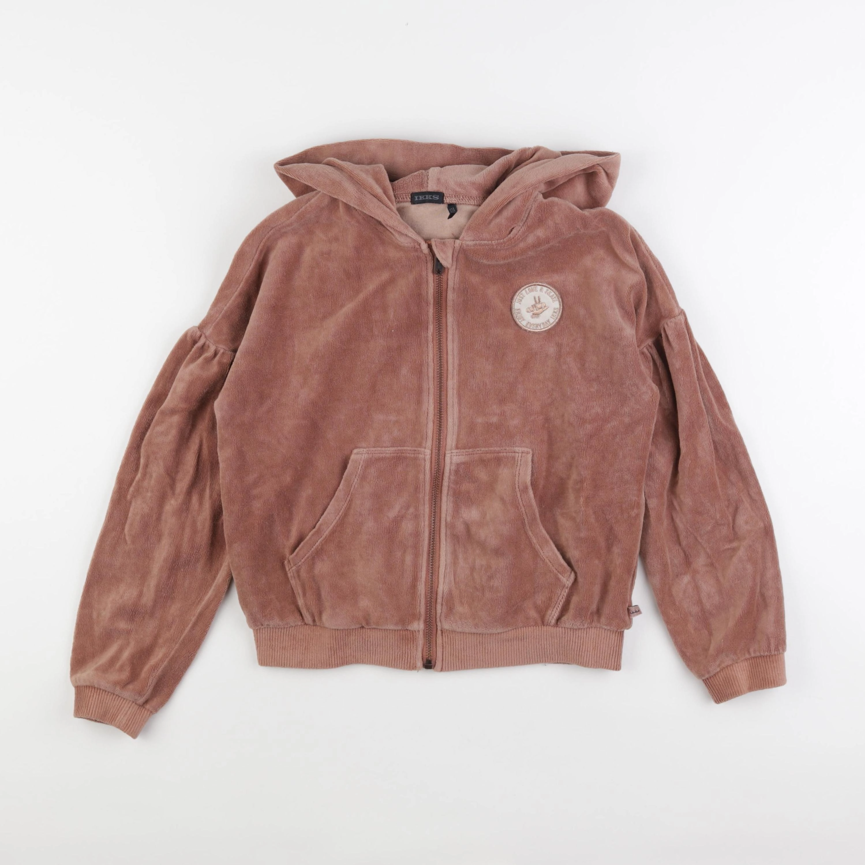IKKS - sweat rose - 12 ans