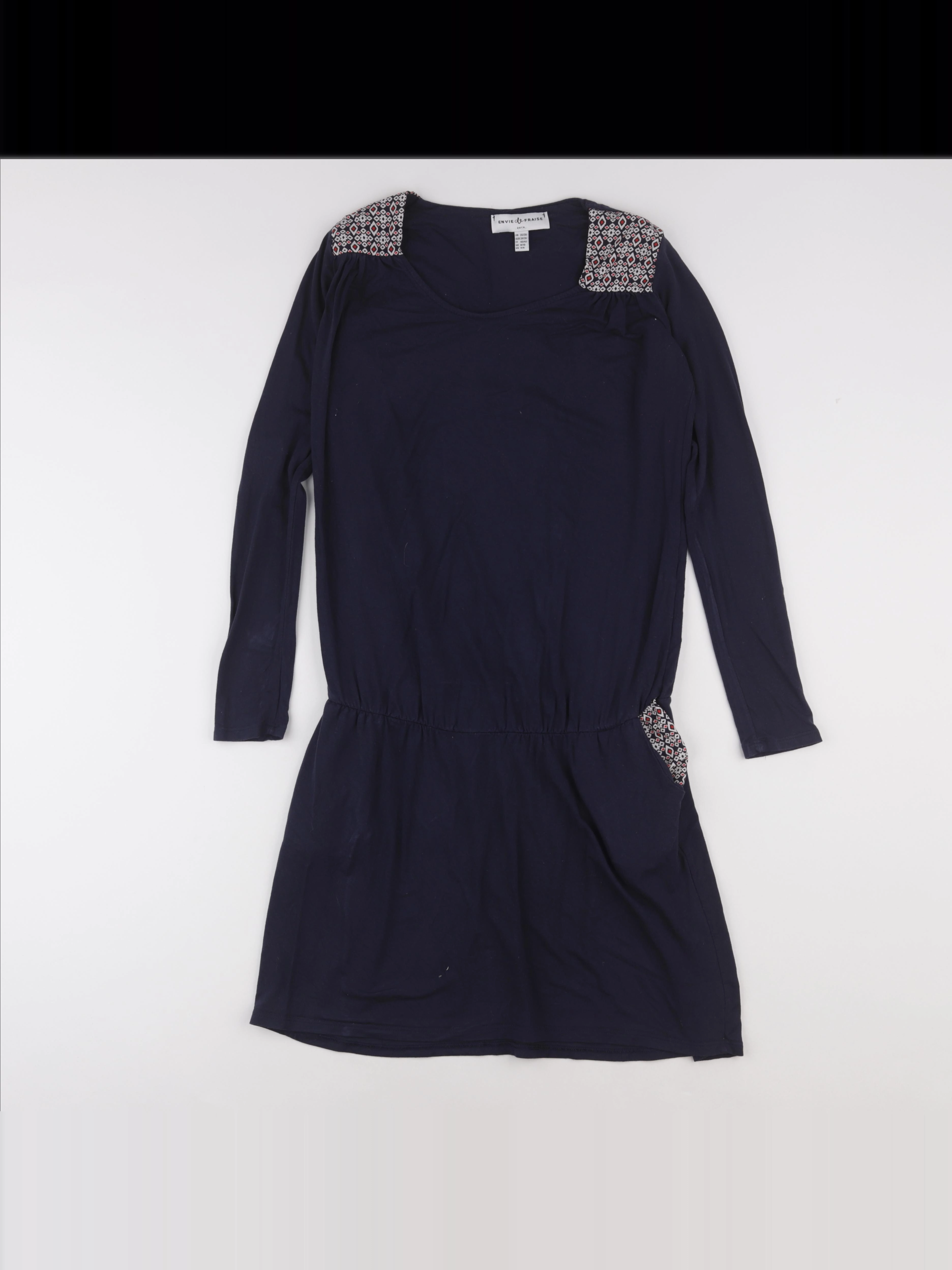 Envie de fraise - robe grossesse bleu - 36 à 38