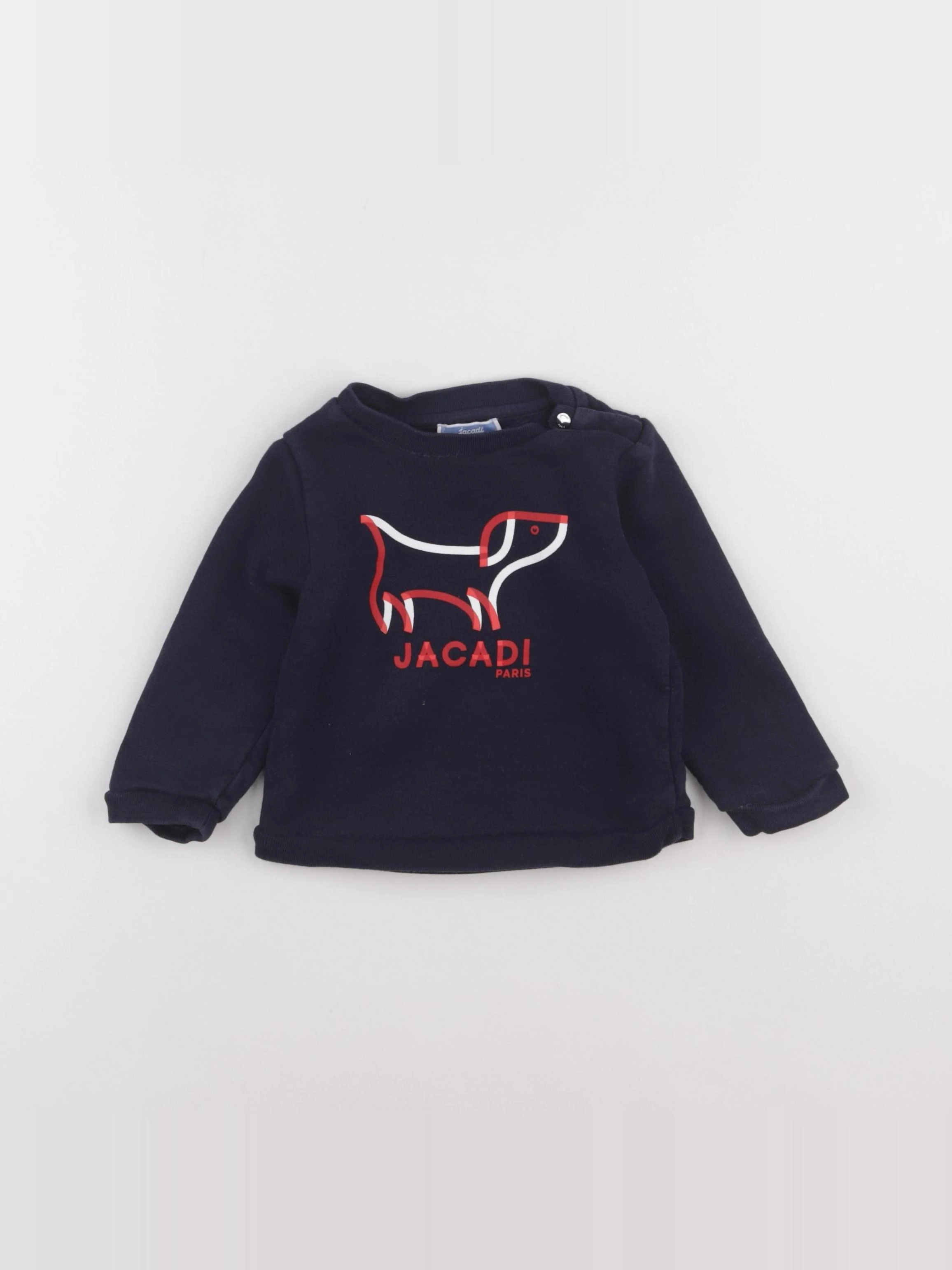 Jacadi - sweat bleu - 18 mois