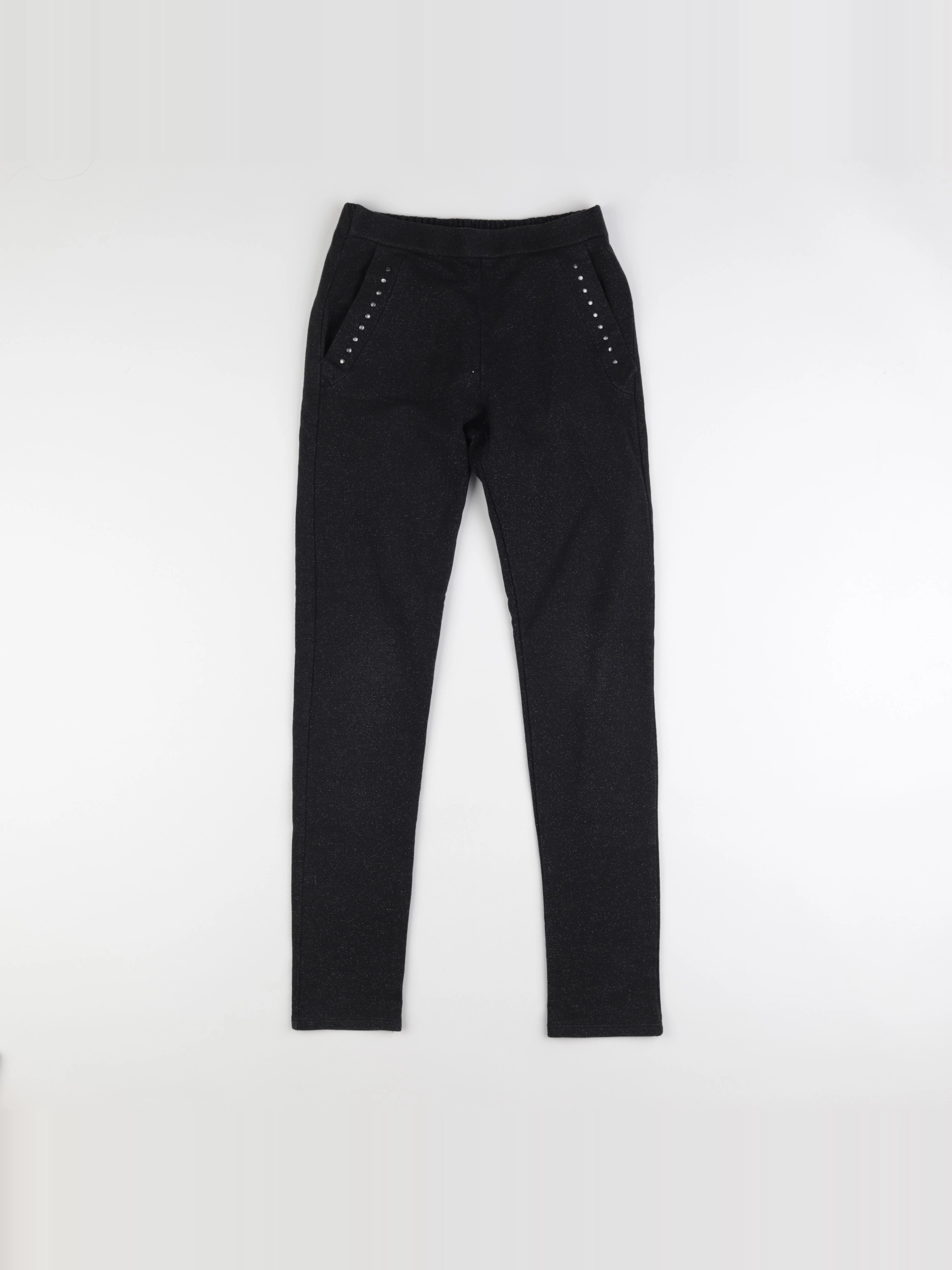 IKKS - jogging noir, argent - 12 ans