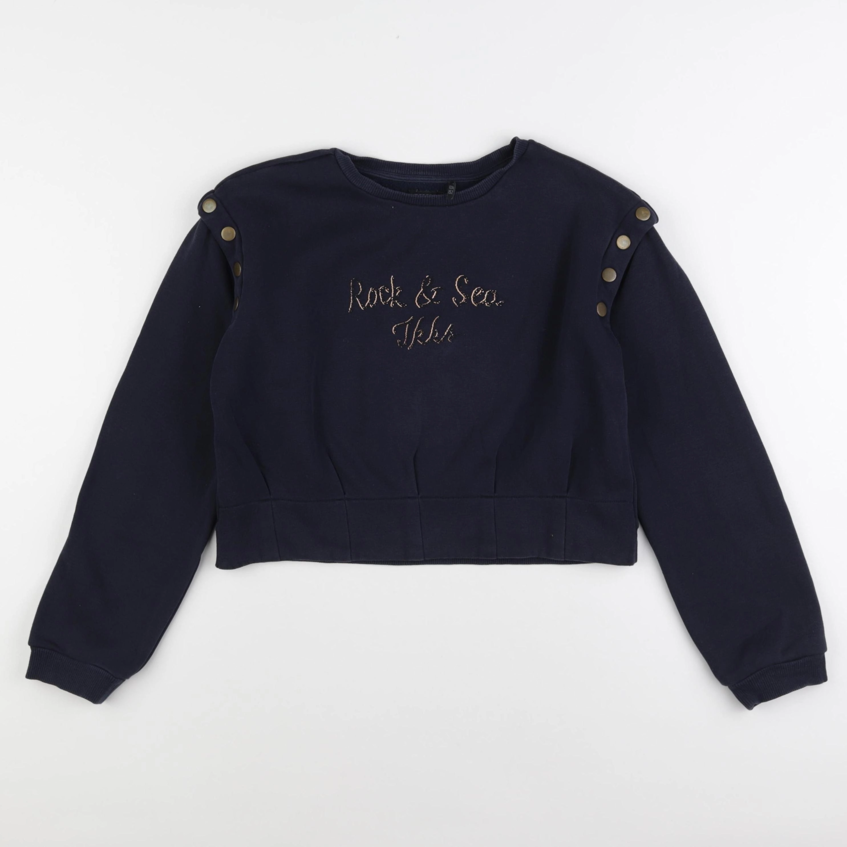 IKKS - sweat bleu - 12 ans