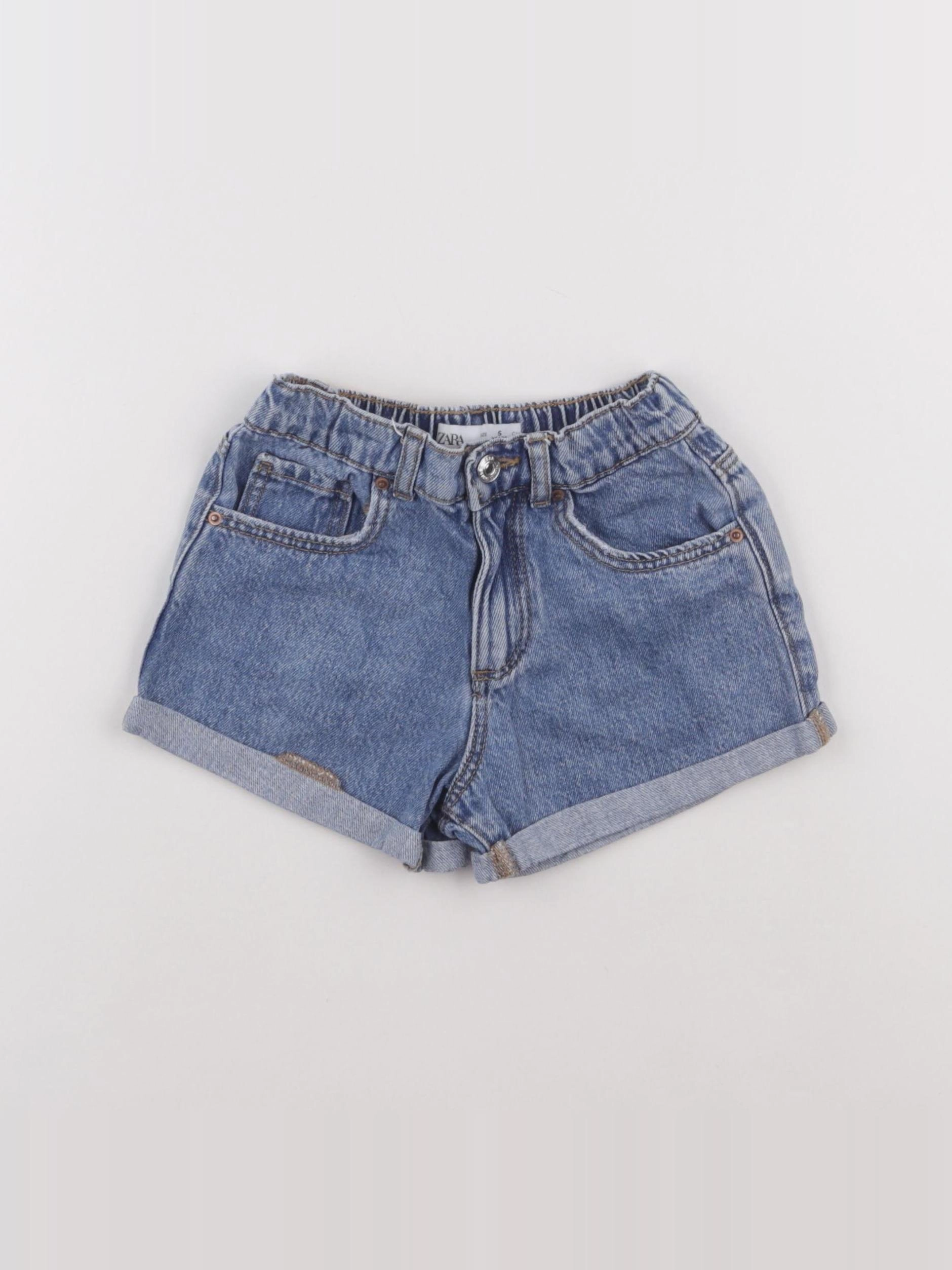 Zara - short bleu - 5 ans