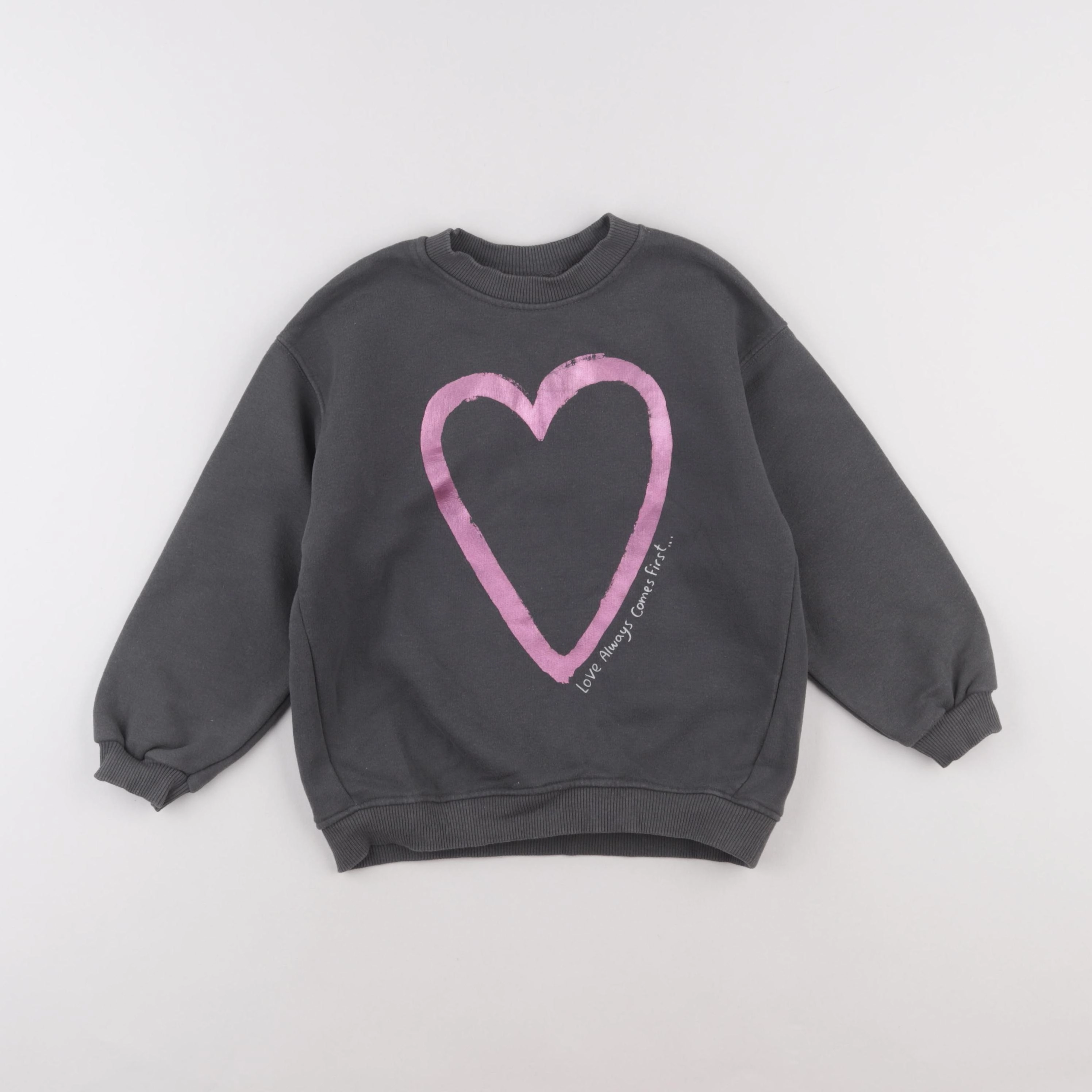 Zara - sweat gris - 5 ans