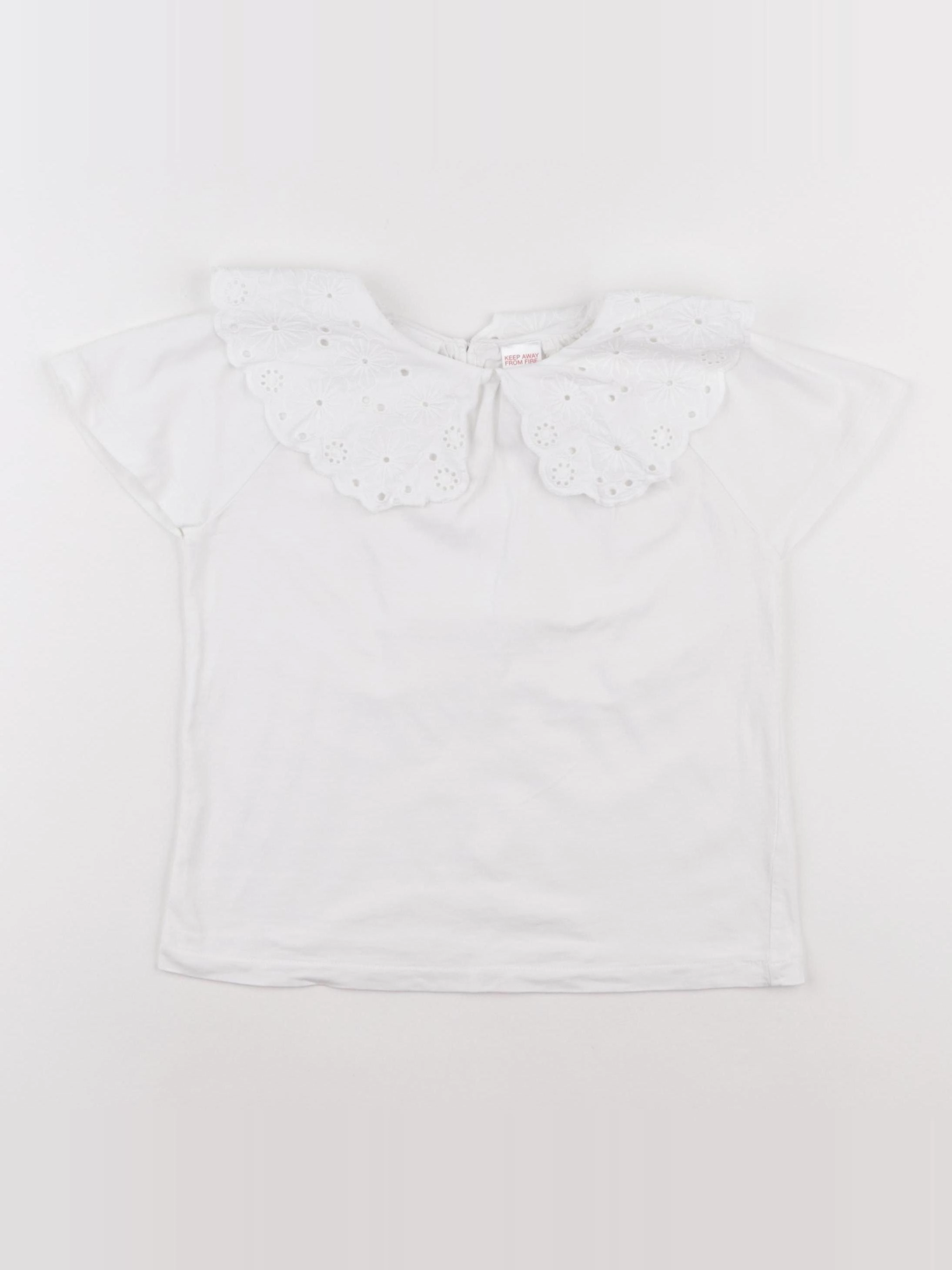 Zara - tee-shirt blanc - 5 ans