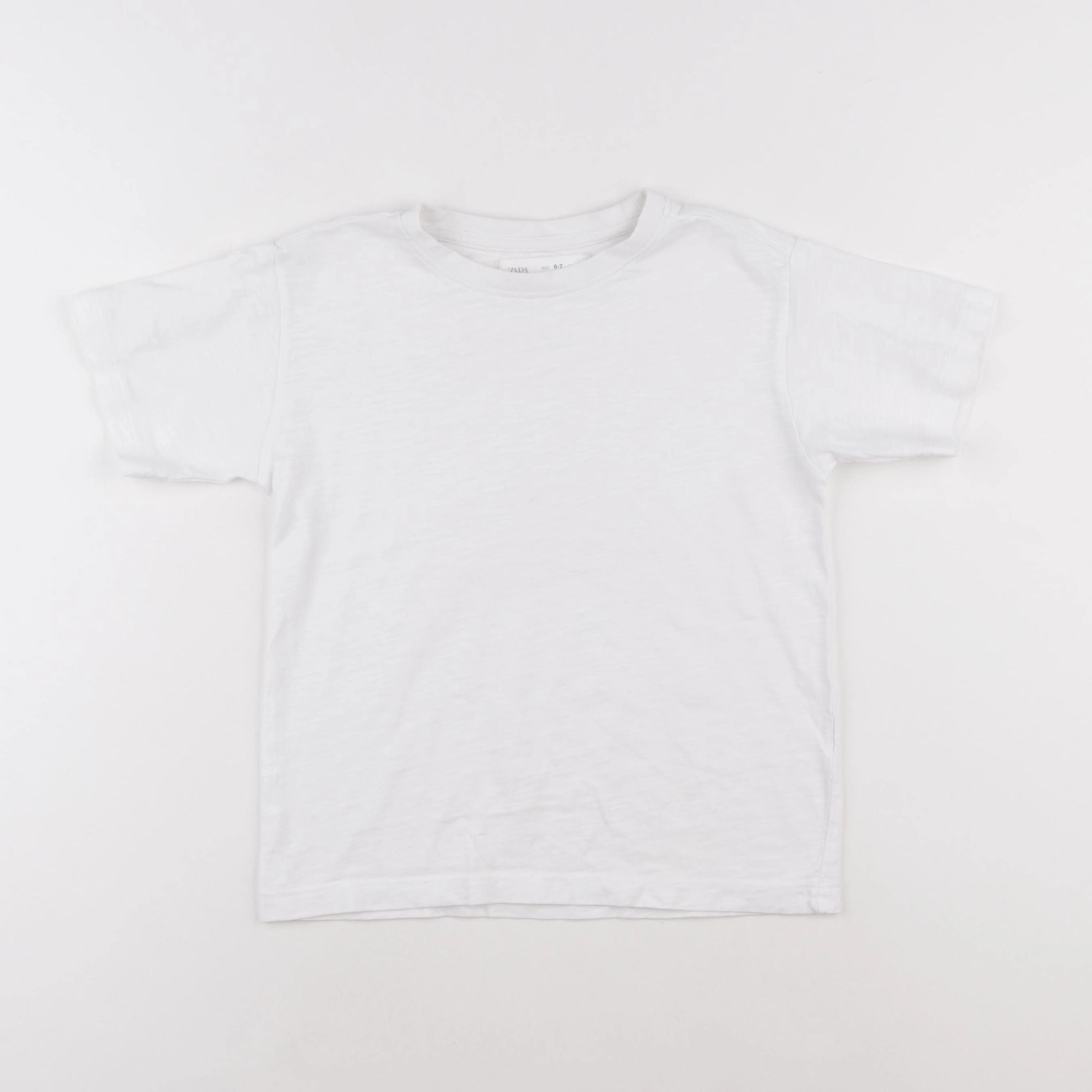 Zara - tee-shirt blanc - 6/7 ans