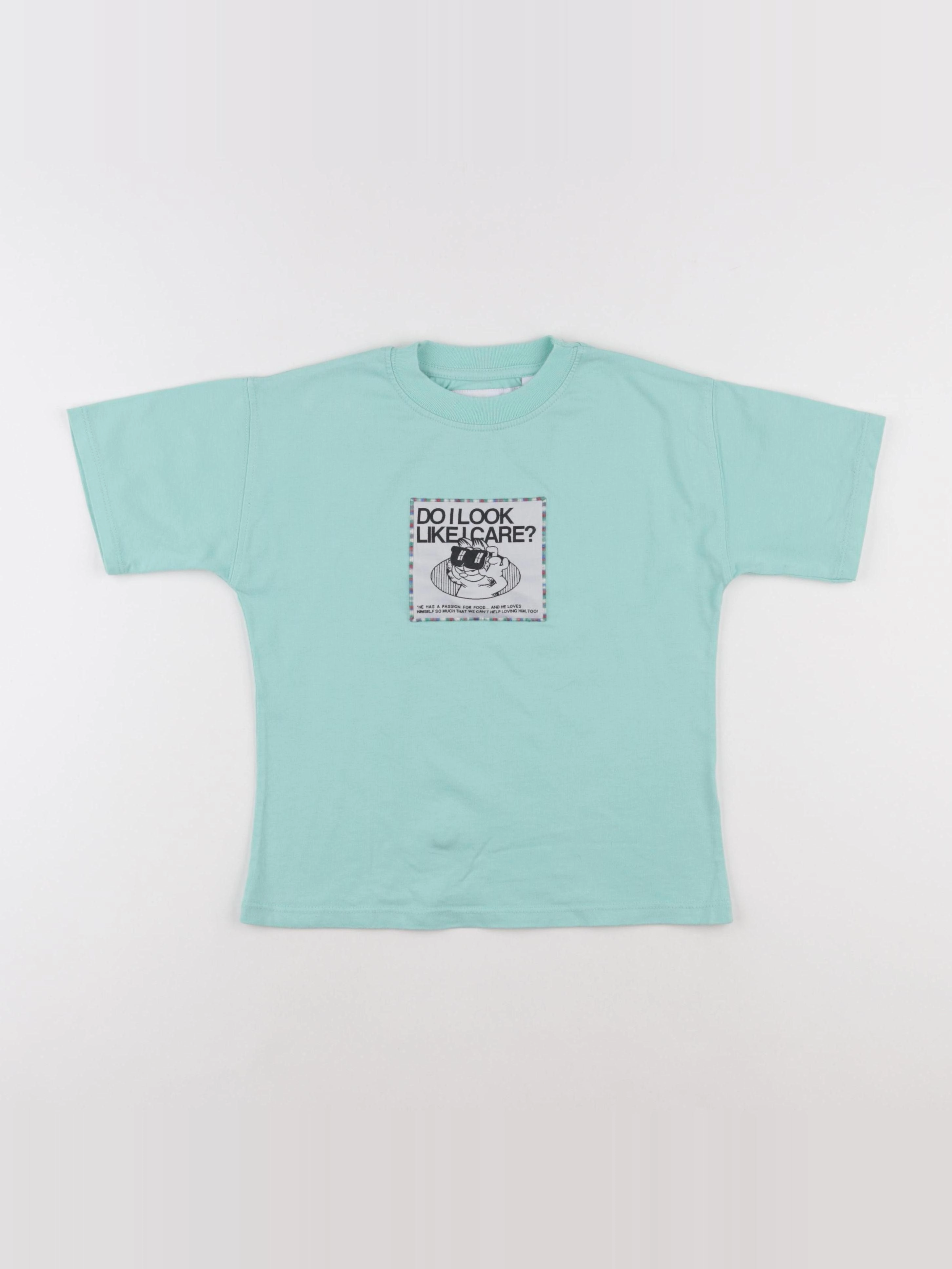 Zara - tee-shirt vert - 6/7 ans