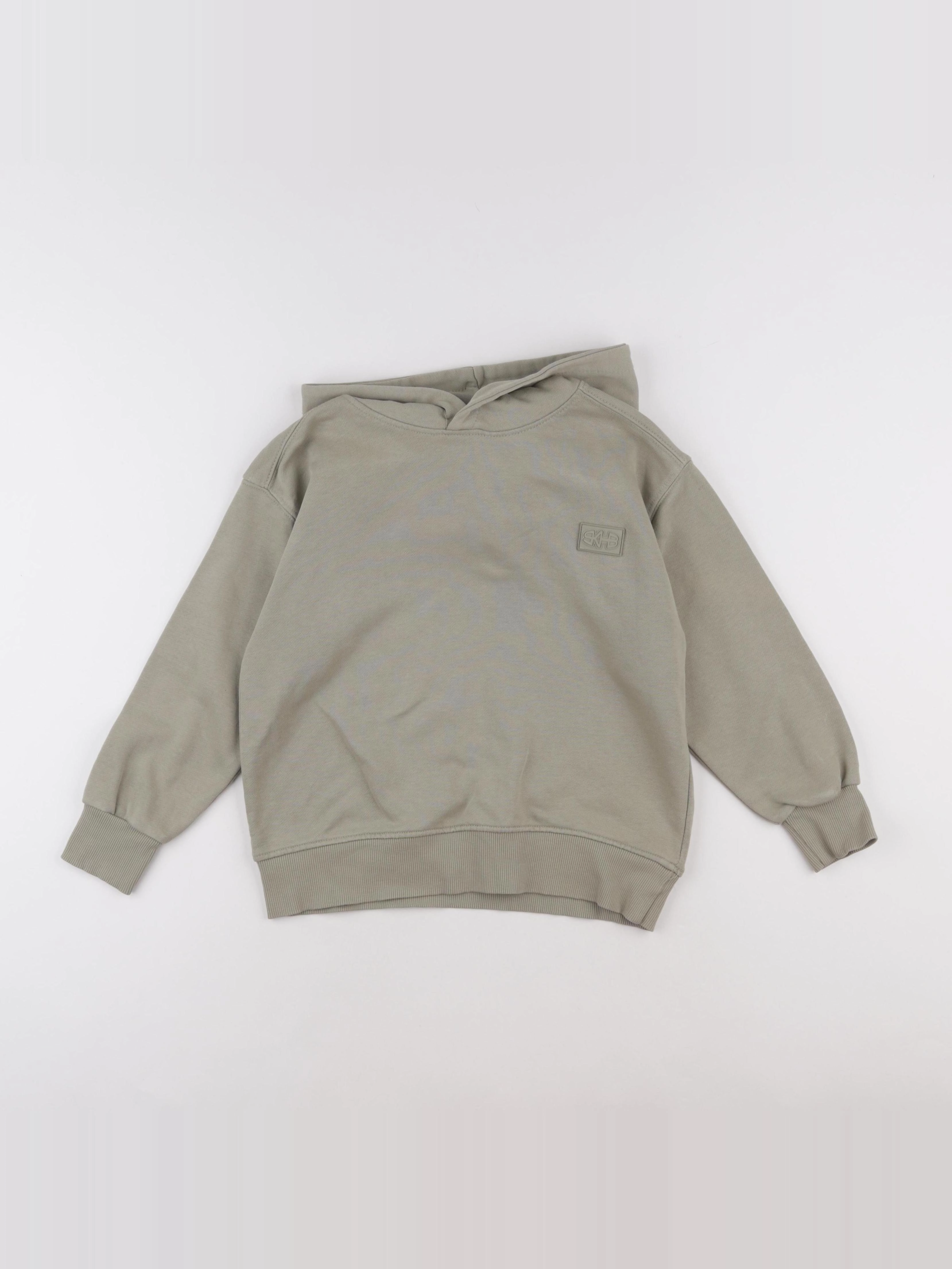 Zara - sweat vert - 6/7 ans