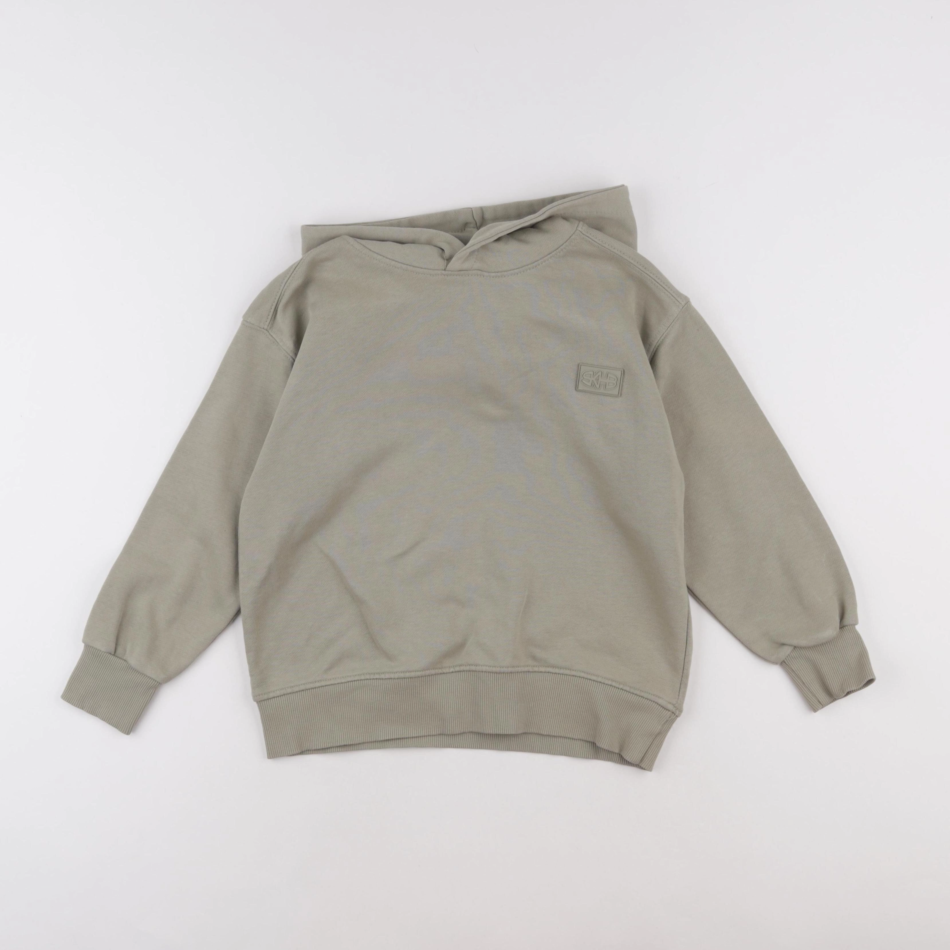 Zara - sweat vert - 6/7 ans