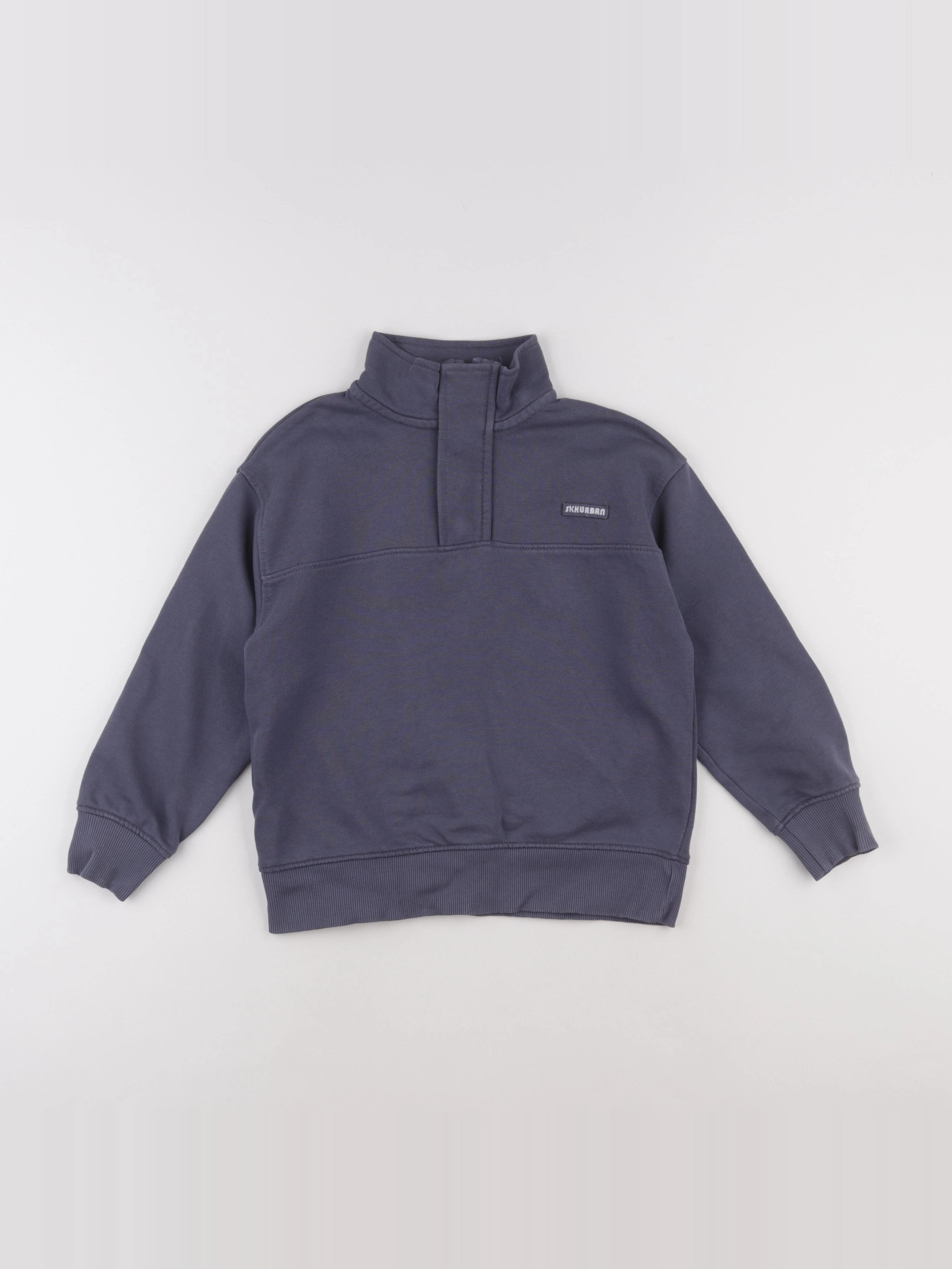 Zara - sweat bleu - 6/7 ans