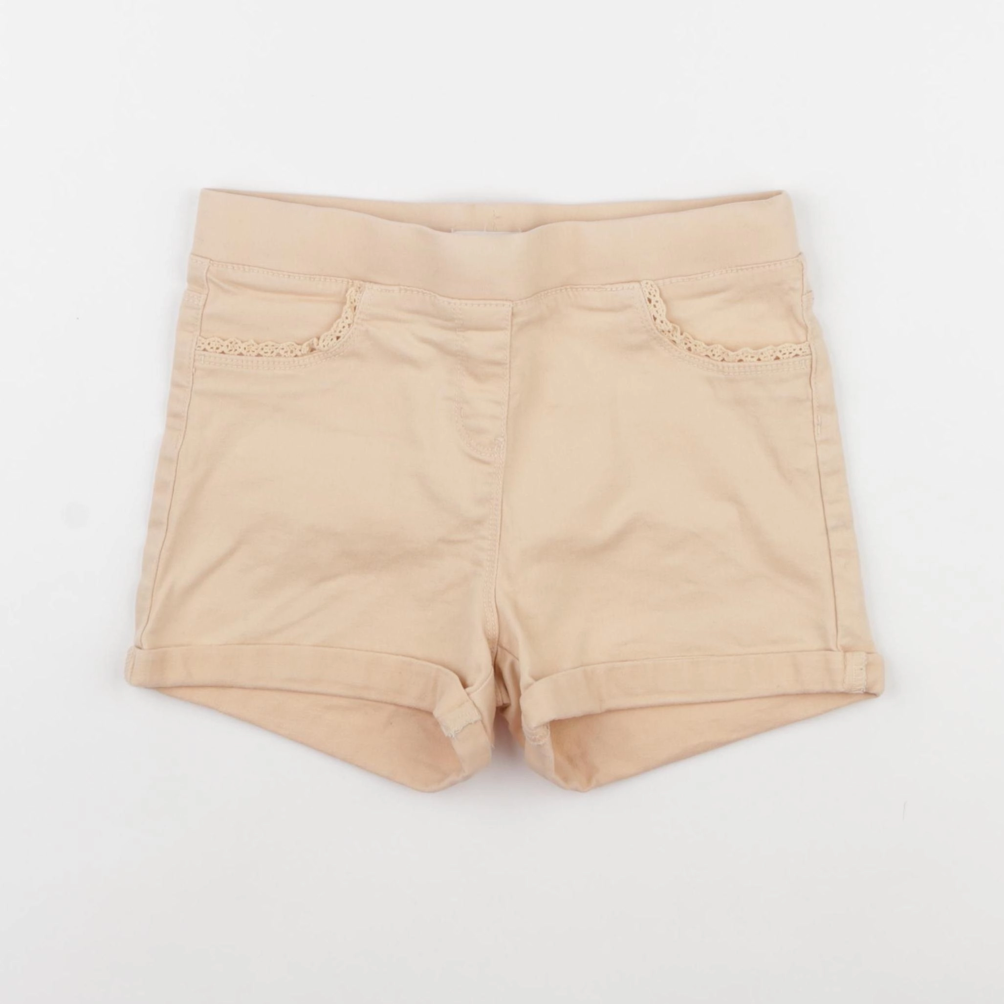 Vertbaudet - short orange - 10 ans