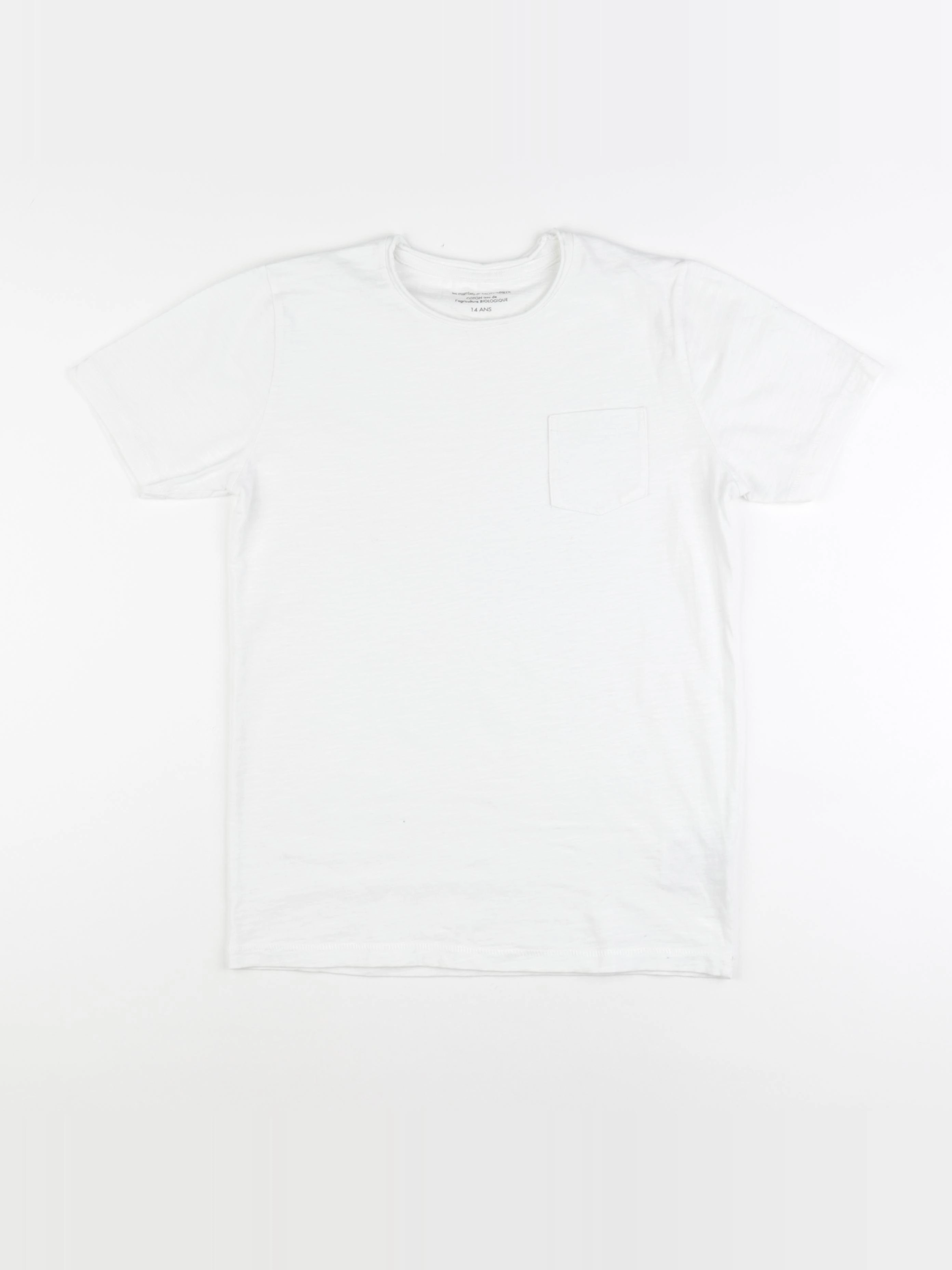 Monoprix - tee-shirt blanc - 14 ans