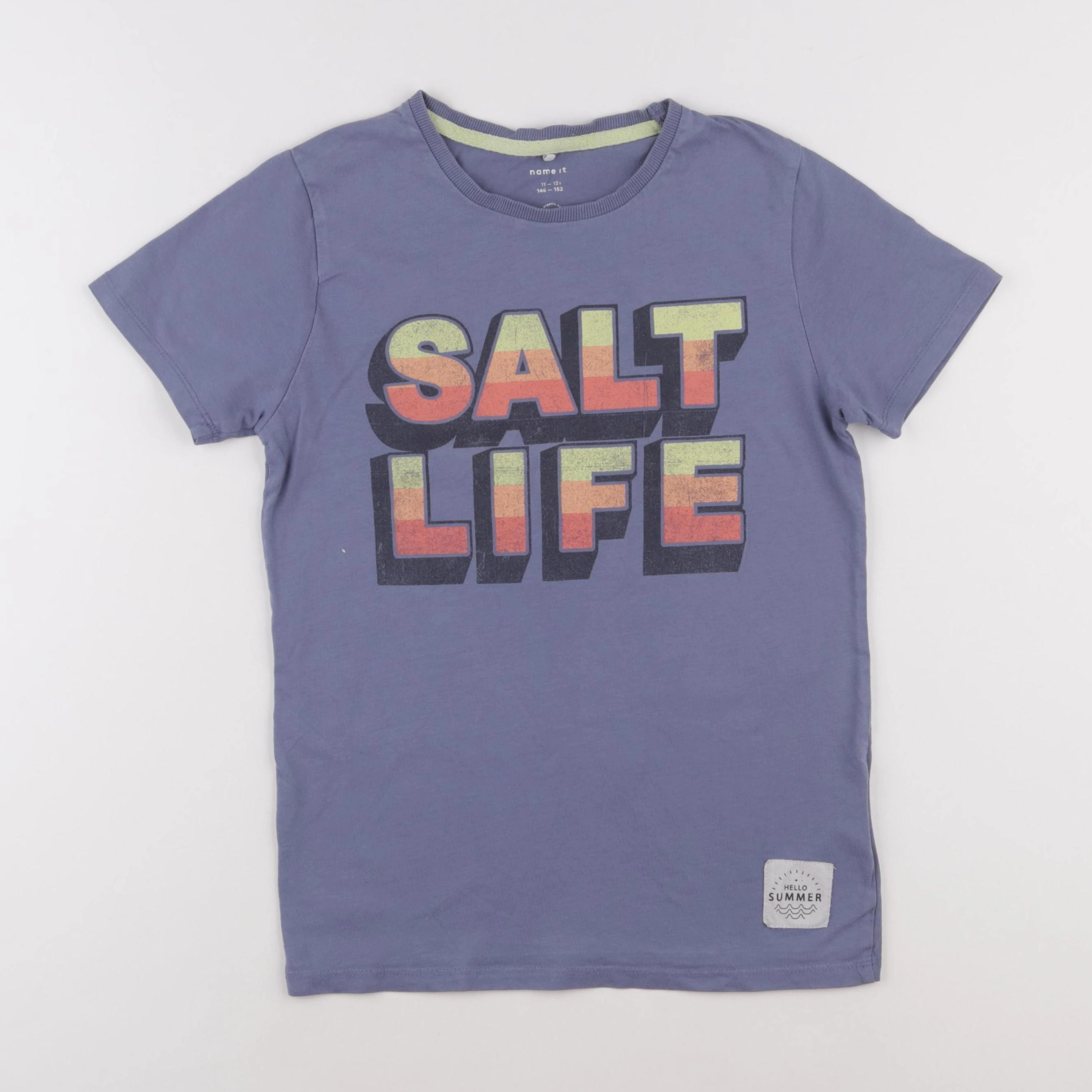 Name it - tee-shirt bleu - 11/12 ans