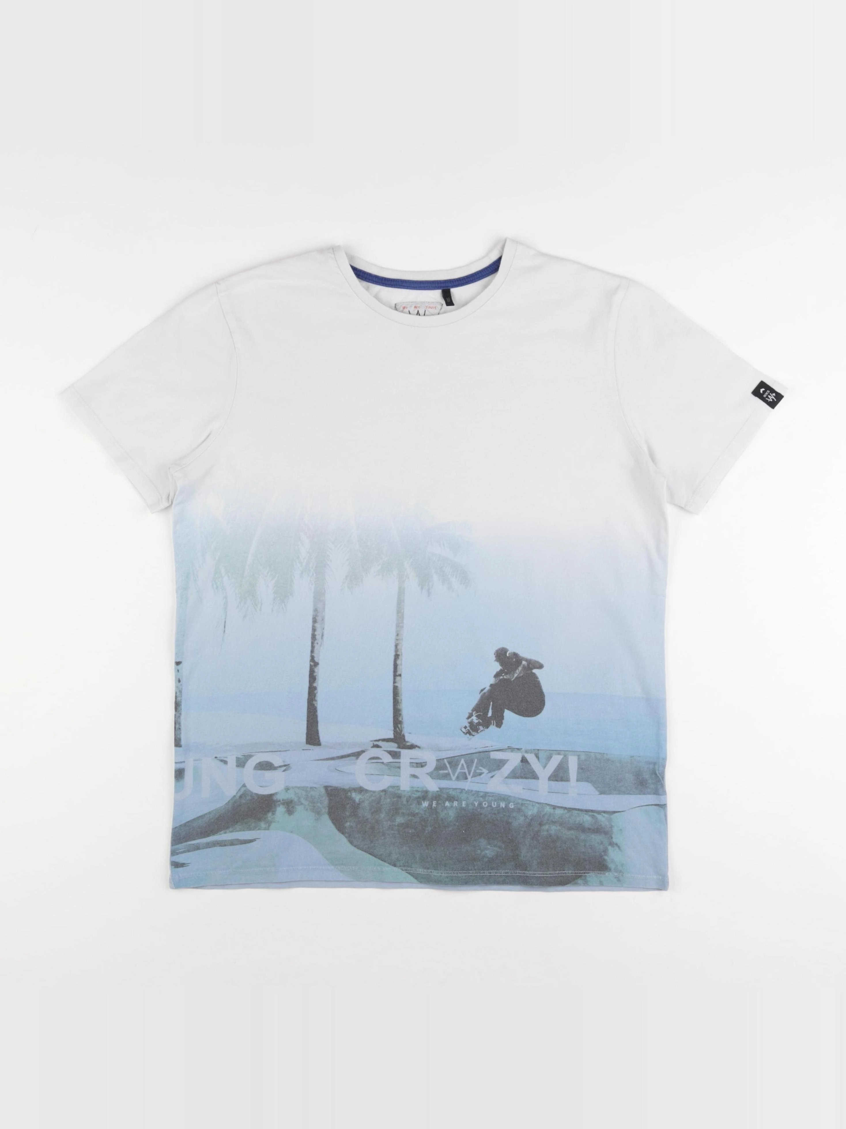 IKKS - tee-shirt blanc - 16 ans