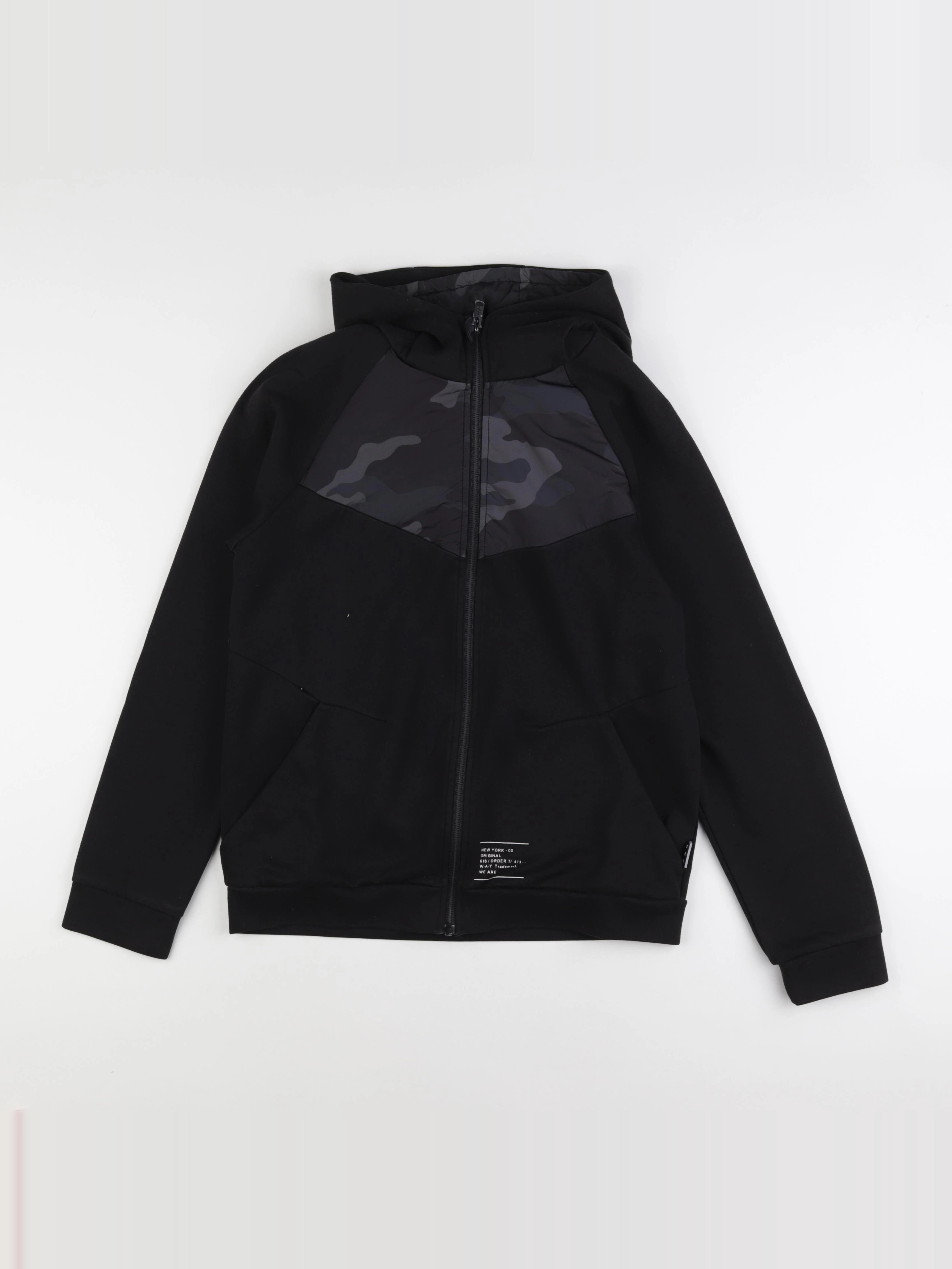 IKKS - sweat noir - 16 ans