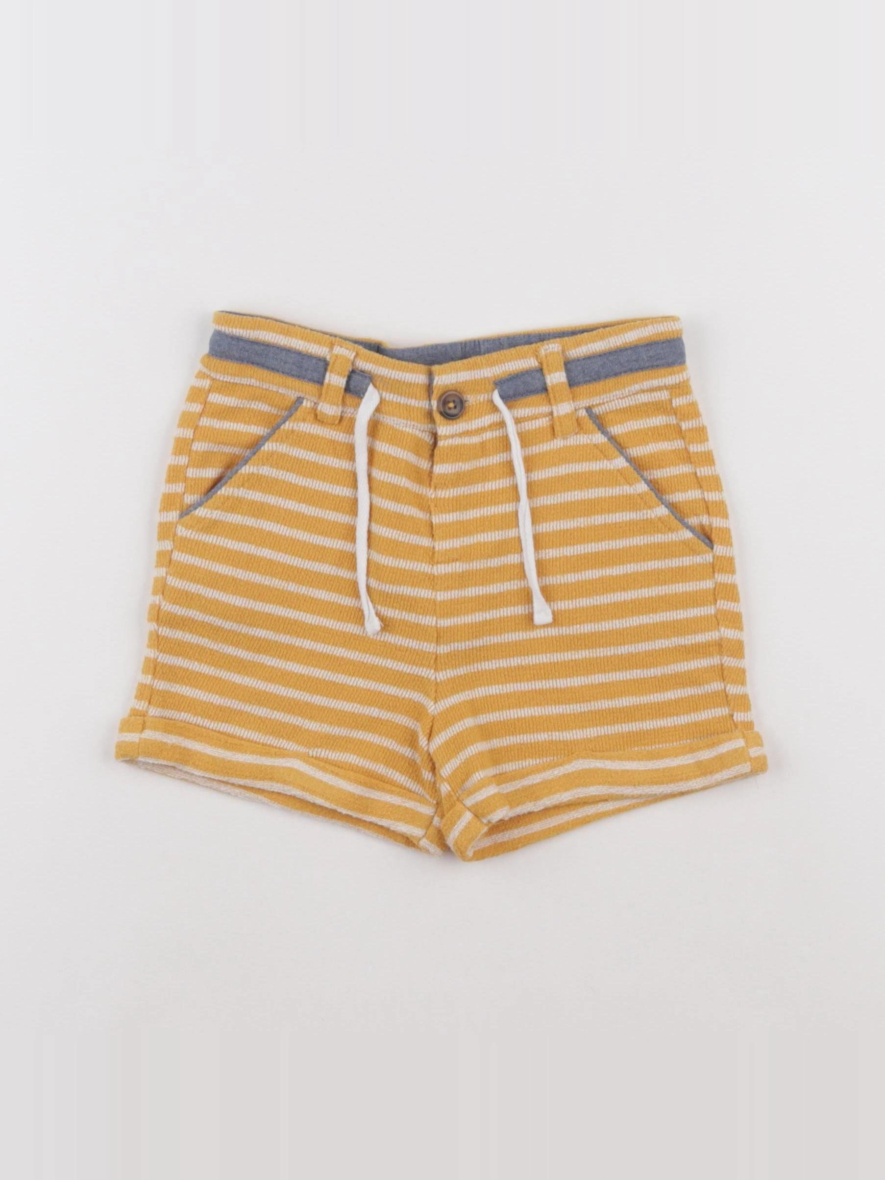 Tape à l'oeil - short jaune - 36 mois
